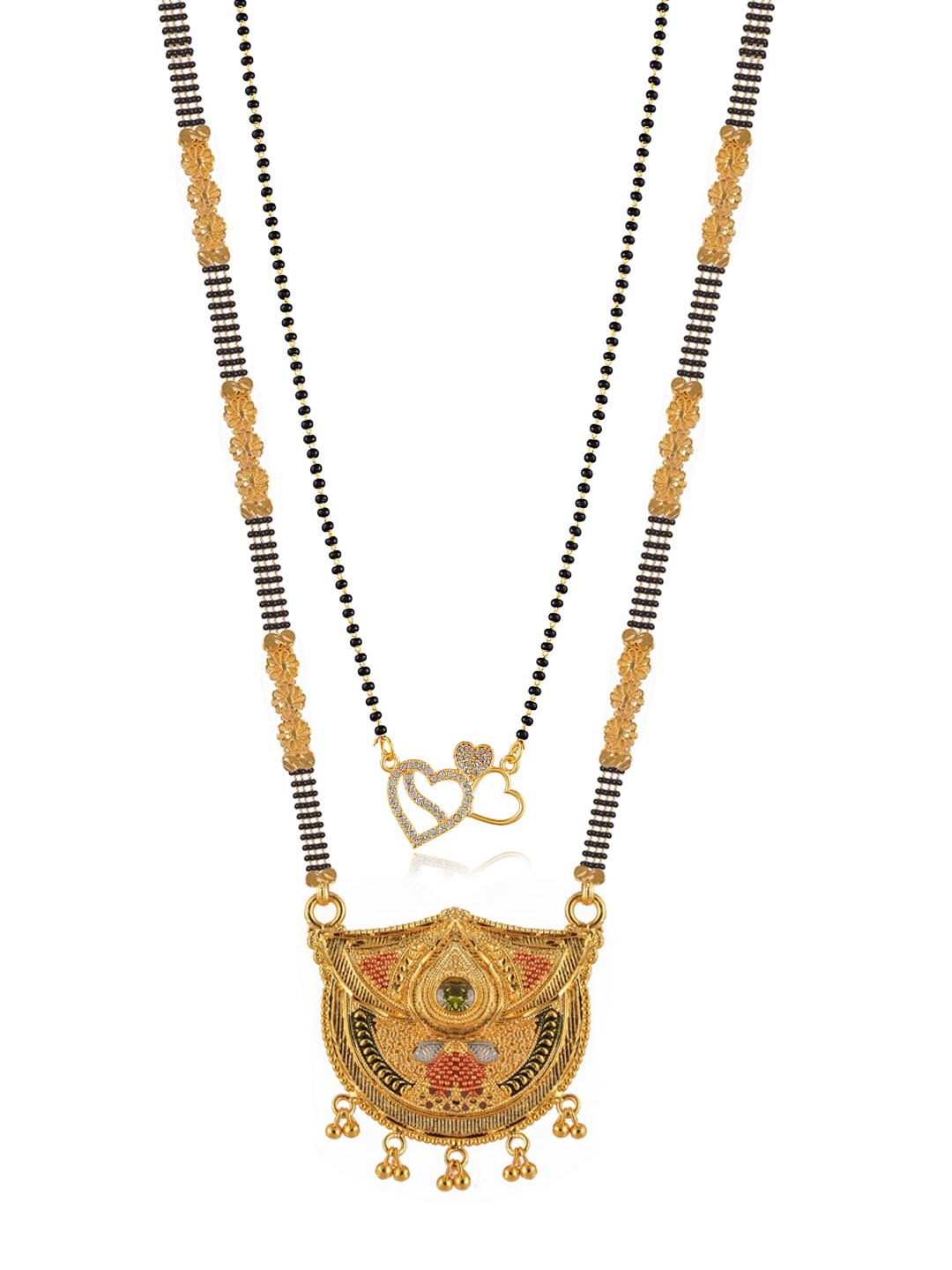 

Brandsoon Set Of 2 Multi-Colour Mangalsutra