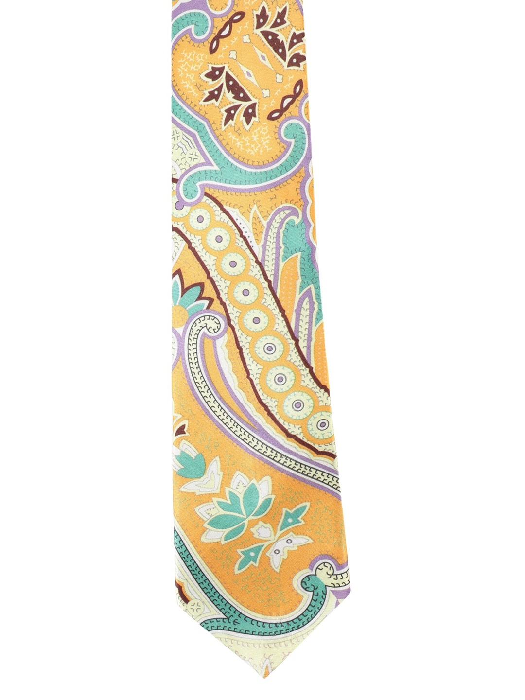 

Alvaro Castagnino Men Purple & Blue Printed Broad Tie