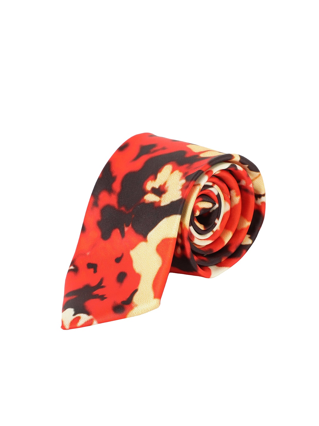 

Alvaro Castagnino Men Red Printed Skinny Tie