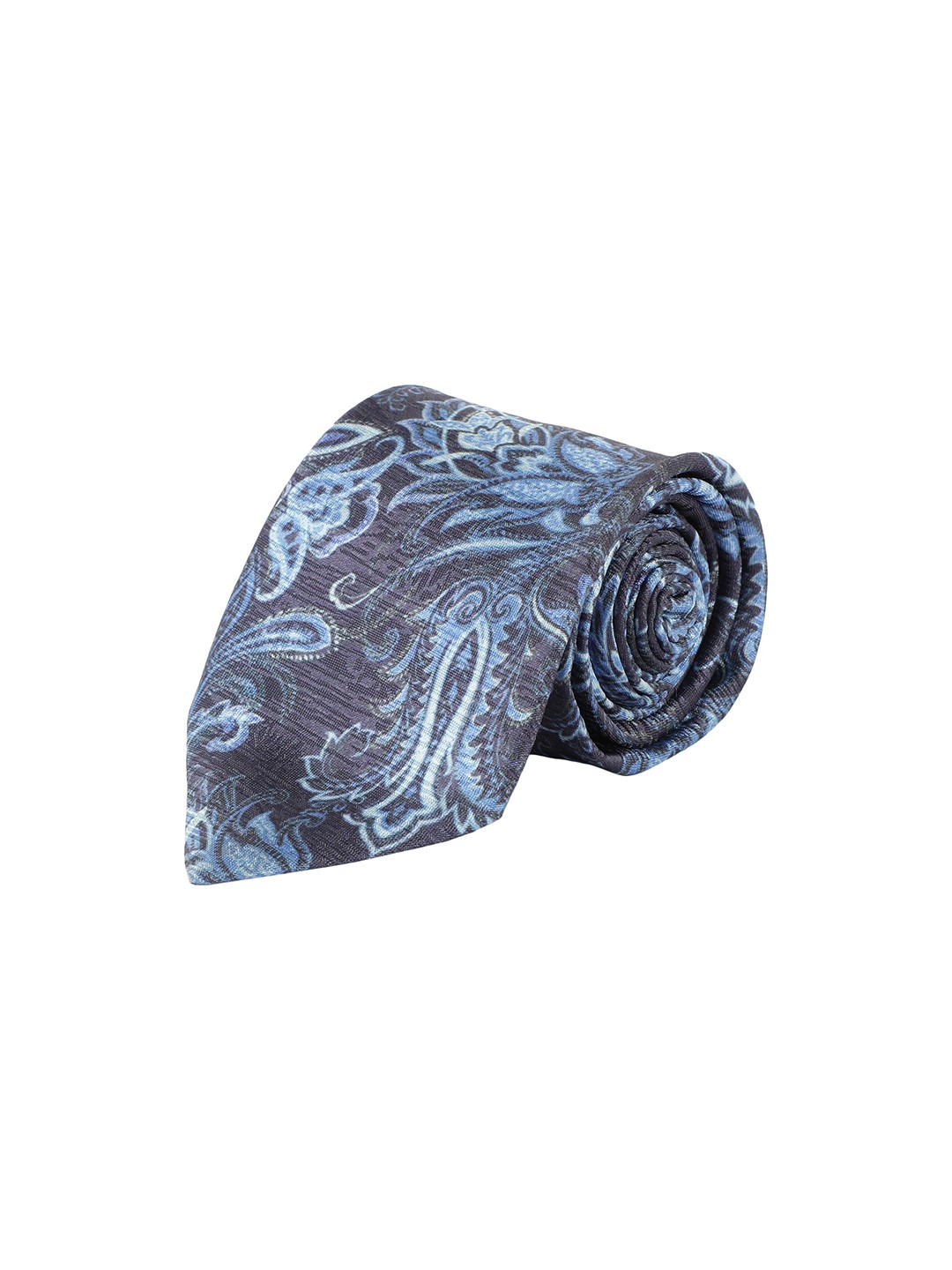 

Alvaro Castagnino Men Blue & Black Printed Skinny Tie