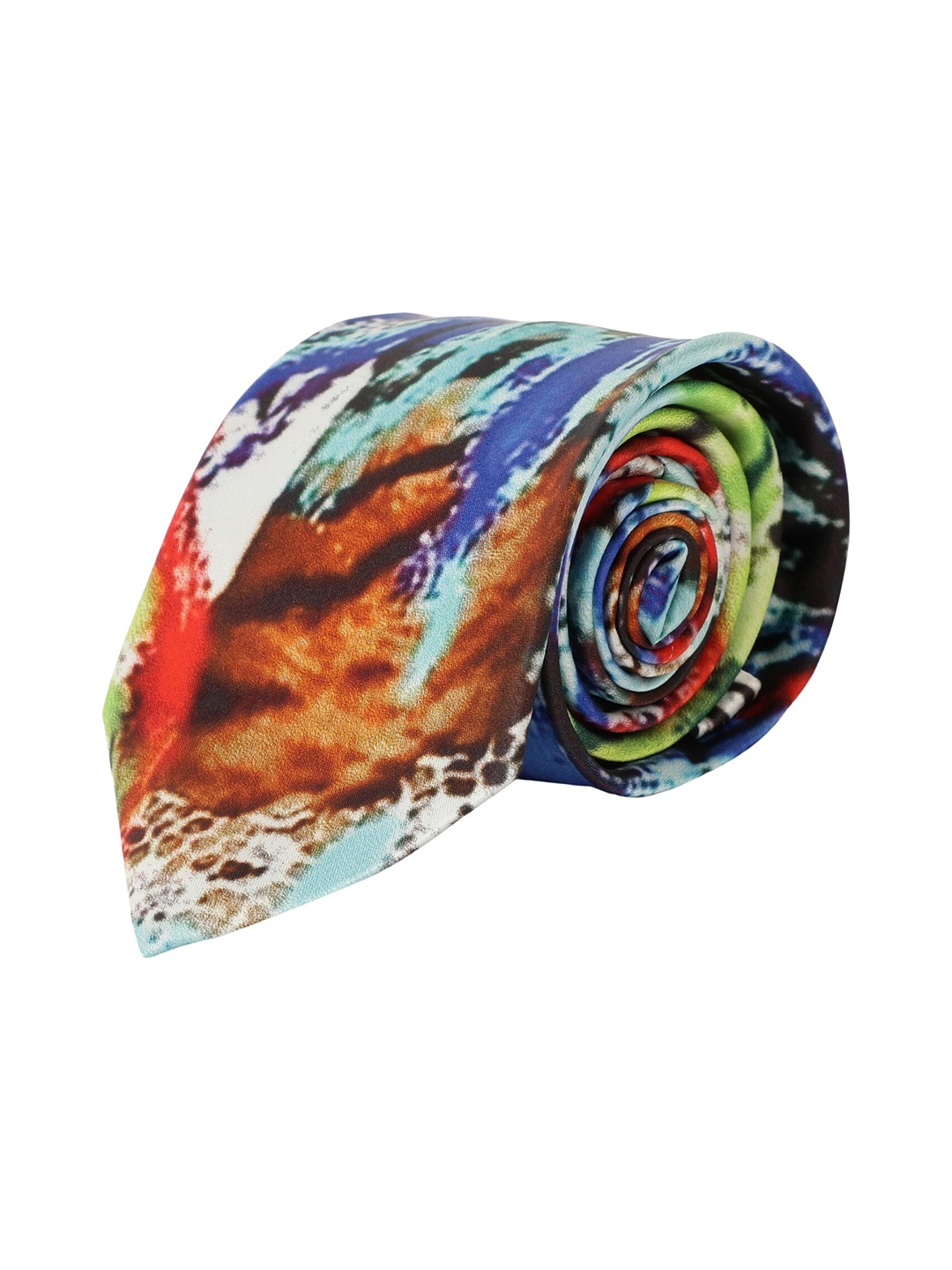 

Alvaro Castagnino Men Blue & Red Printed Broad Tie