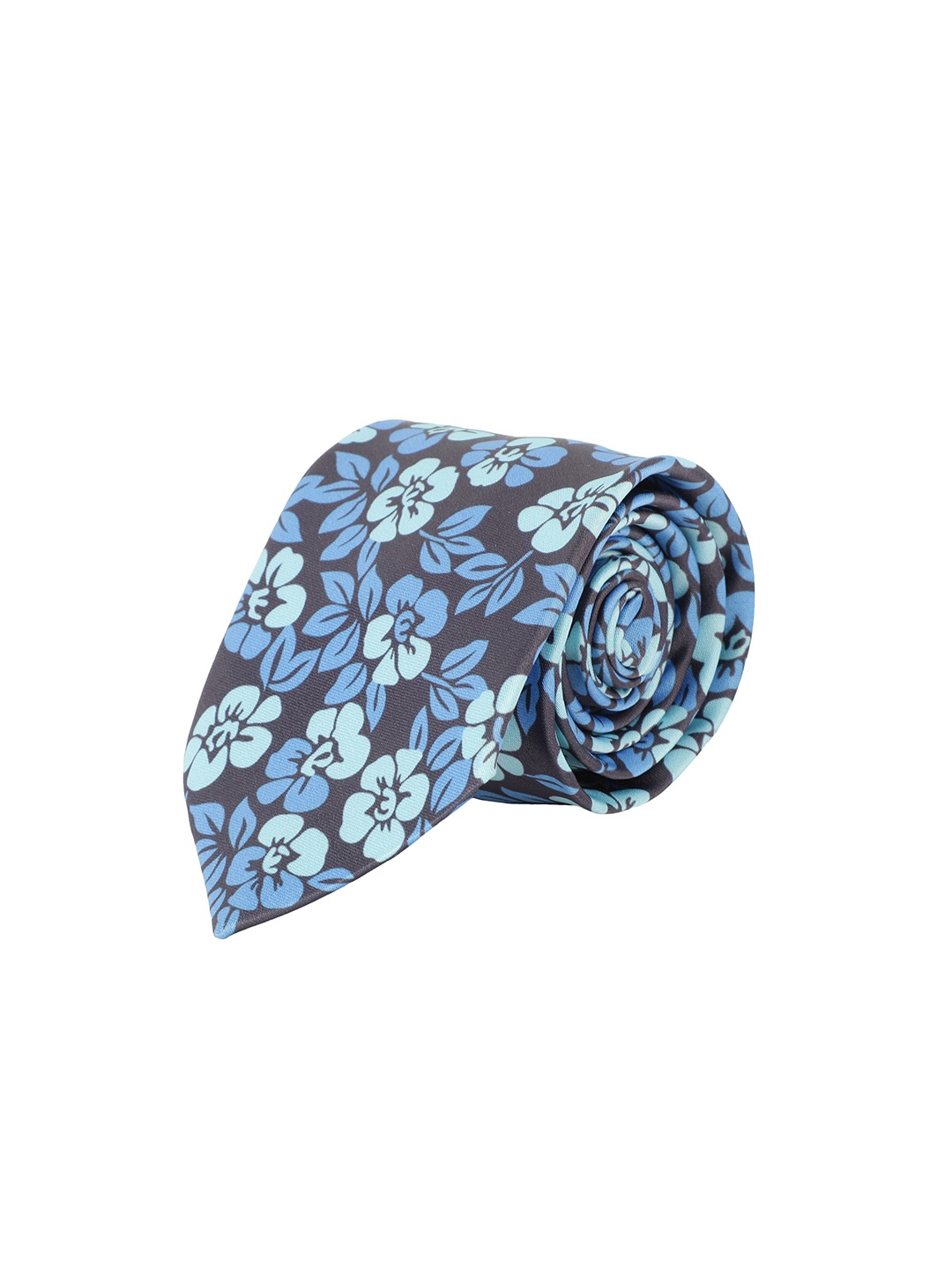 

Alvaro Castagnino Men Blue Printed Skinny Tie