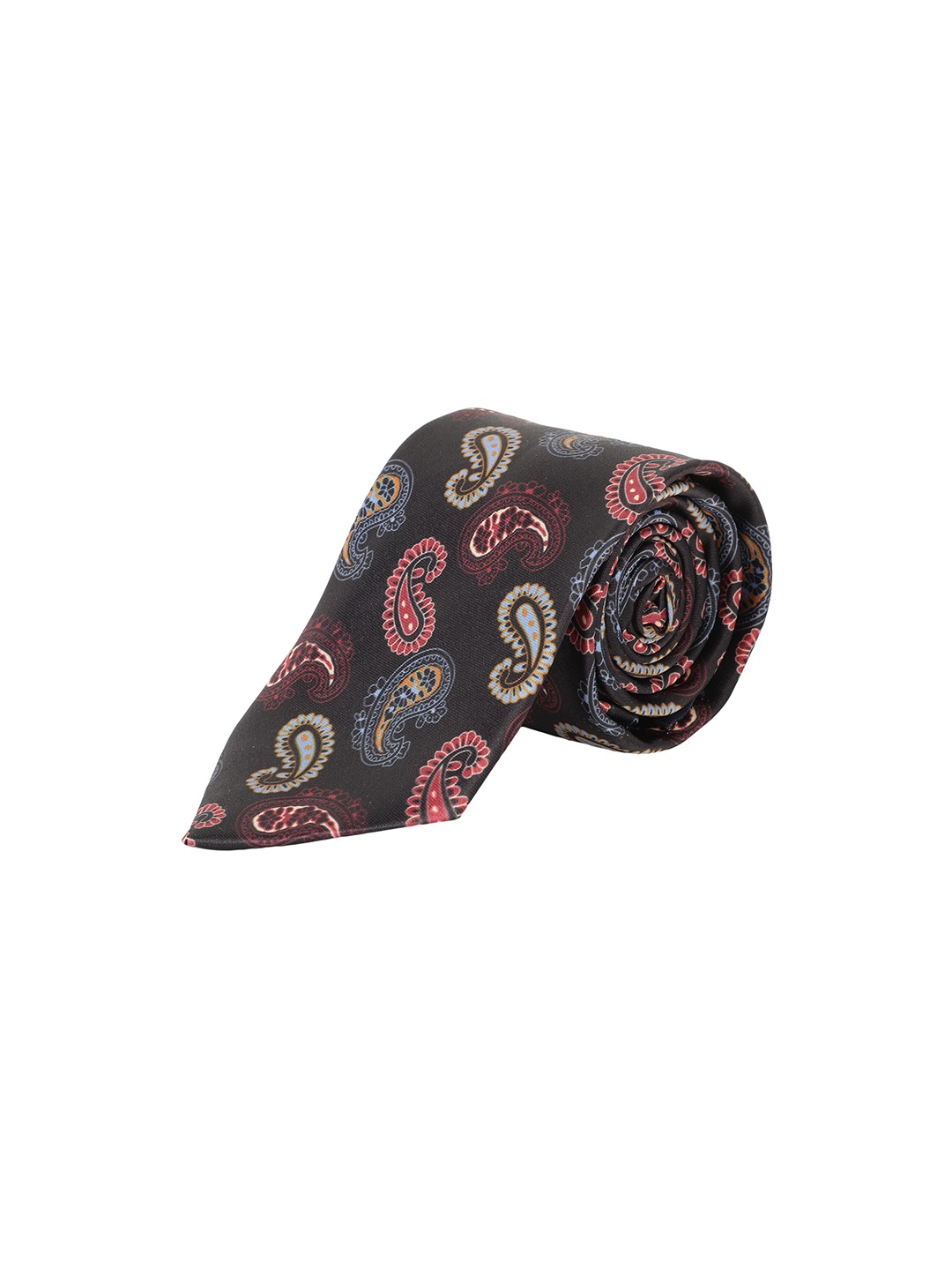 

Alvaro Castagnino Men Brown Printed Skinny Tie