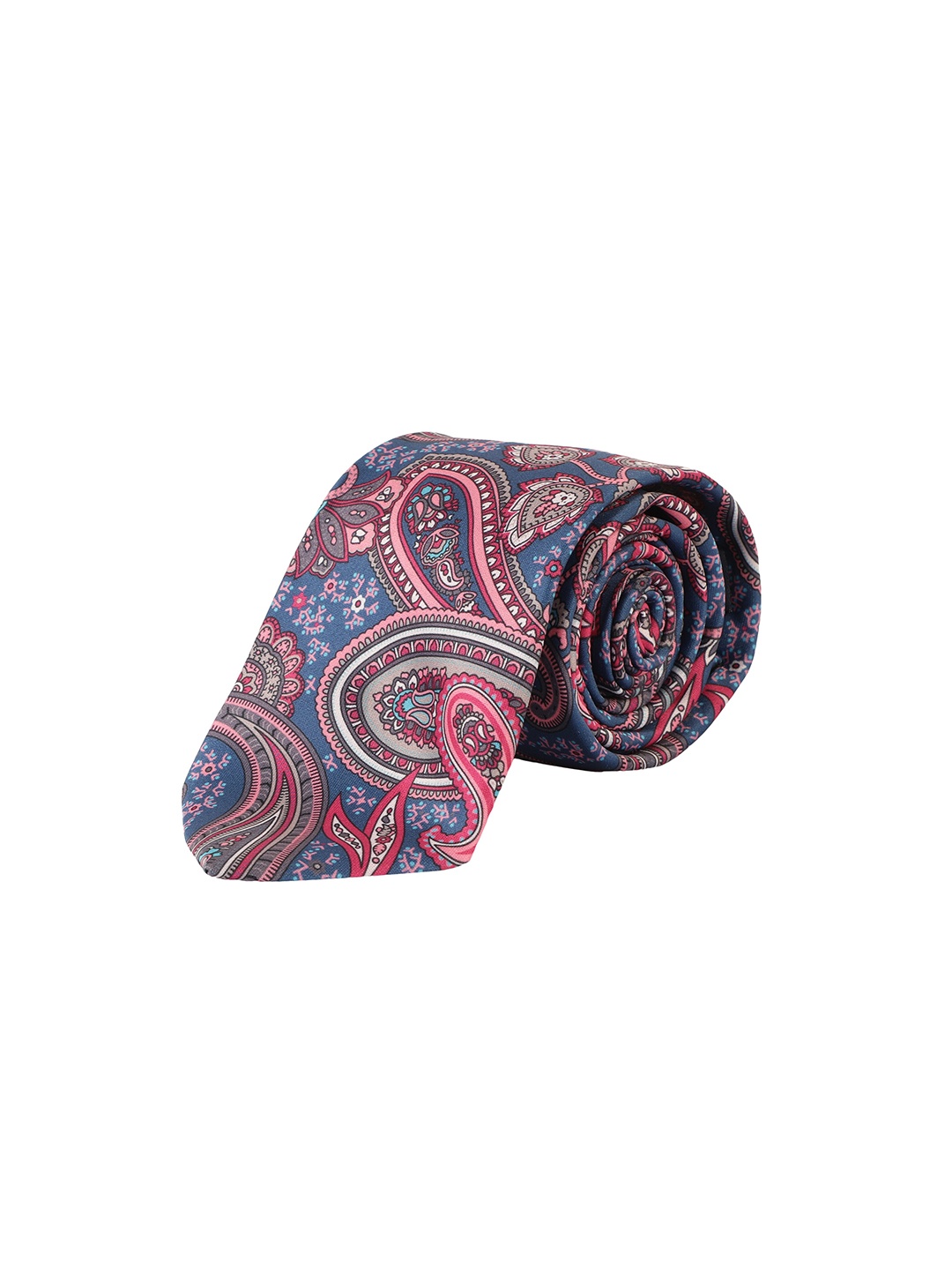 

Alvaro Castagnino Men Blue & Red Printed Broad Tie