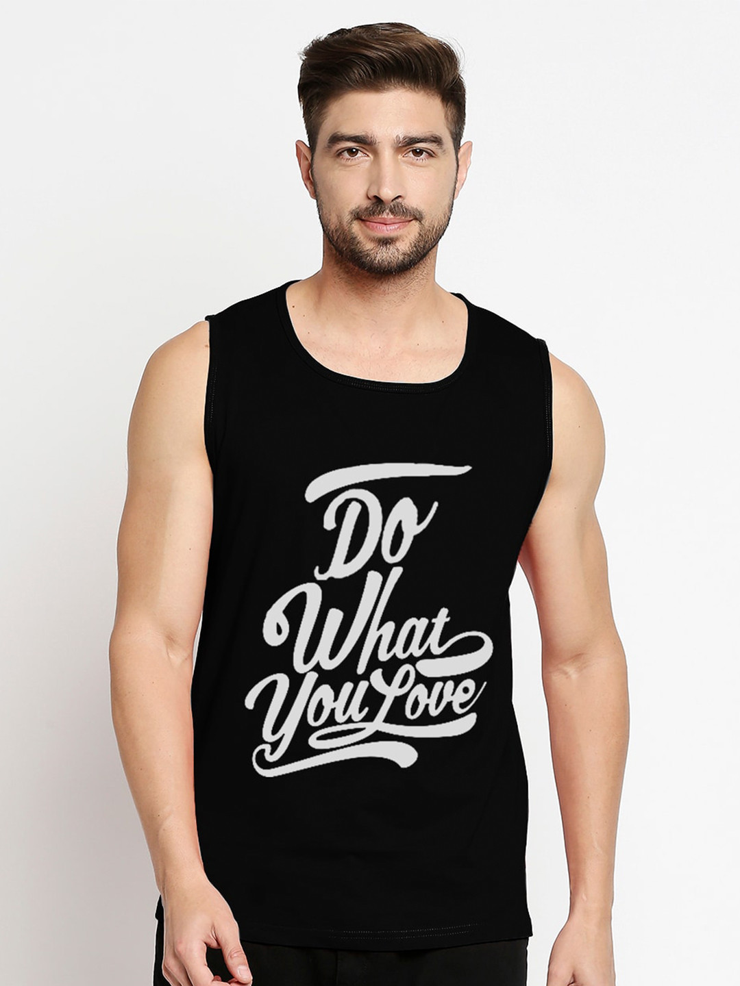 

Blacksmith Men Black Typography Printed Pure Cotton T-shirt