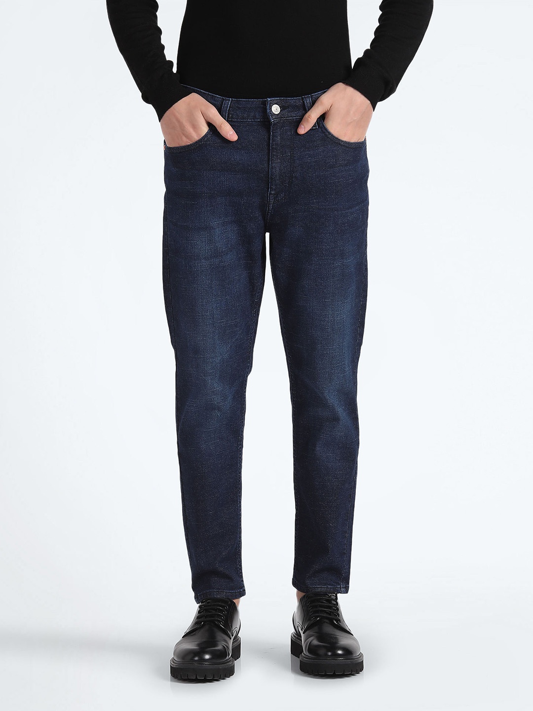 

Flying Machine Men Blue MJ Mankle Fit Stretchable Jeans