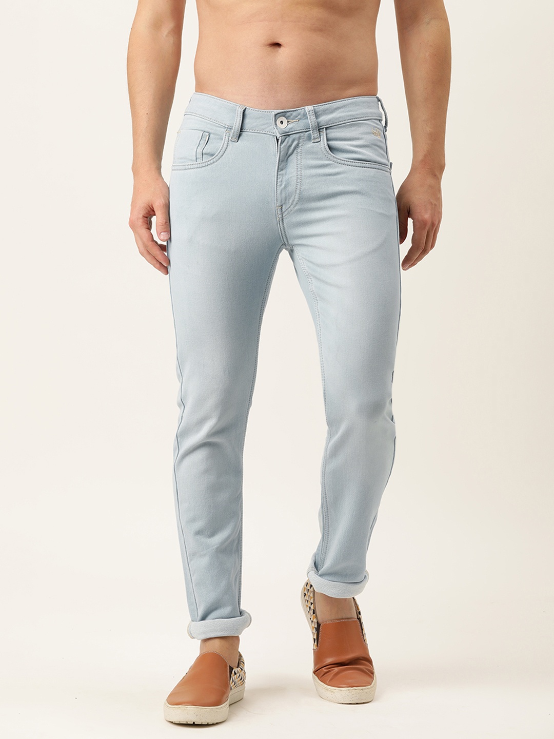 

Flying Machine Men Blue Jackson Skinny Fit Low-Rise Stretchable Jeans