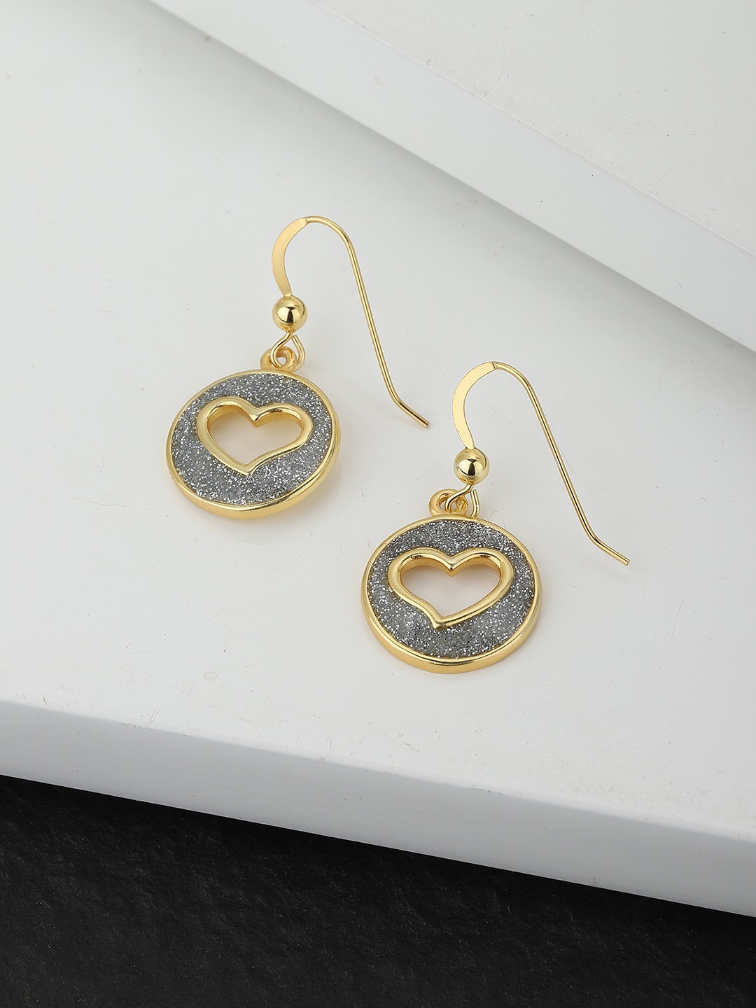 

Carlton London Gold-Plated Drop Earrings
