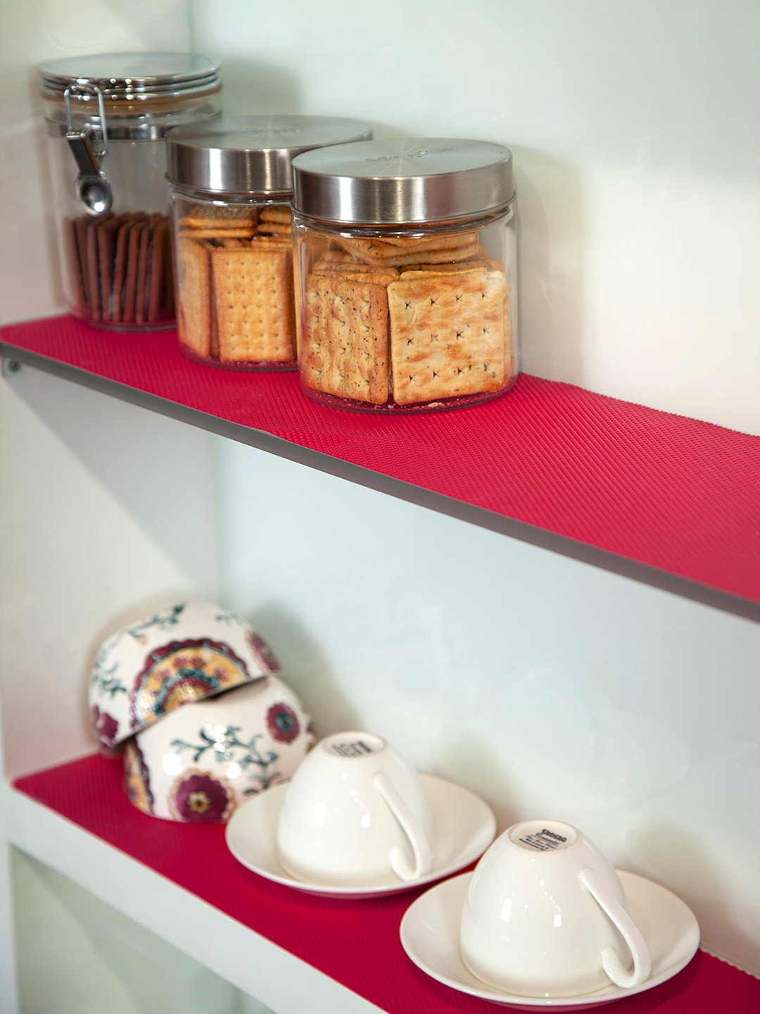 

OBSESSIONS Magenta Textured Non-Adhesive EVA Drawer & Shelf Liner