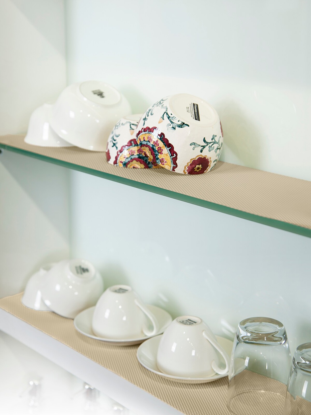 

OBSESSIONS Non-Adhesive EVA Drawer & Shelf Liner, Beige