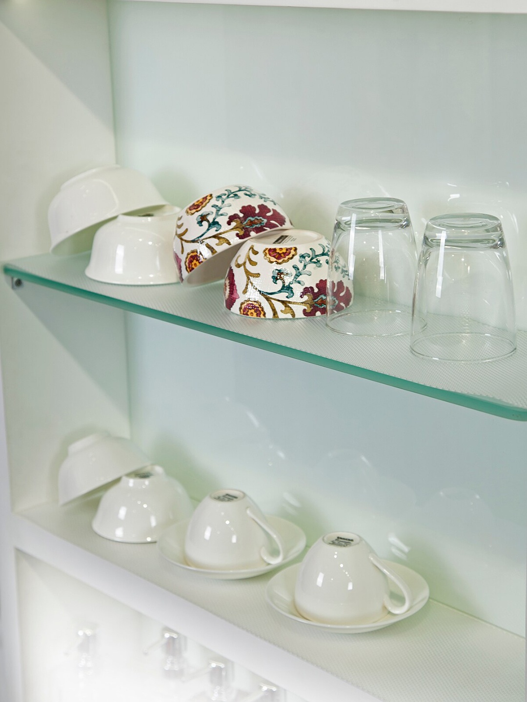 

OBSESSIONS Transparent Textured Non-Adhesive EVA Shelf Liner