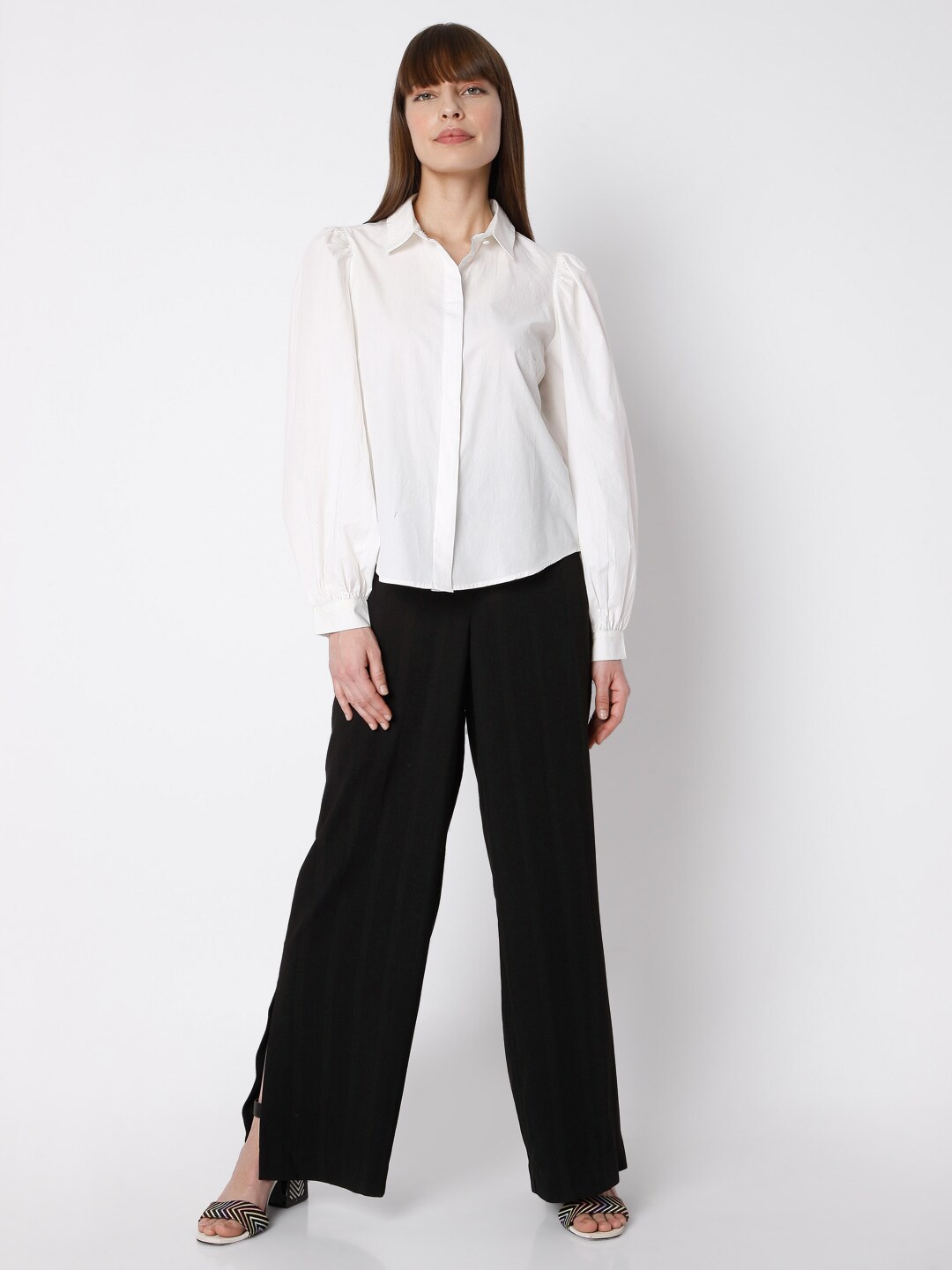 

Vero Moda Women White Casual Shirt