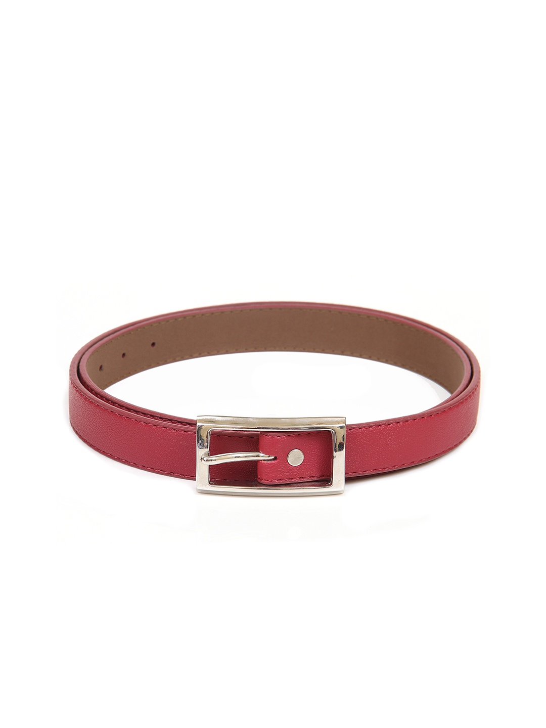 

Calvadoss Girls Maroon Textured PU Belt