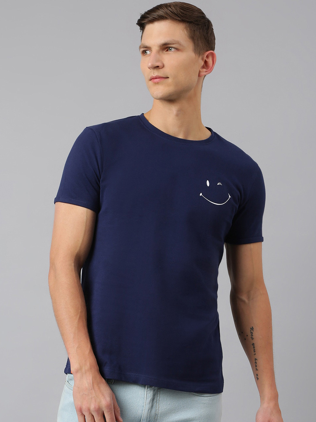

Thomas Scott Men Blue Sustainable T-shirt