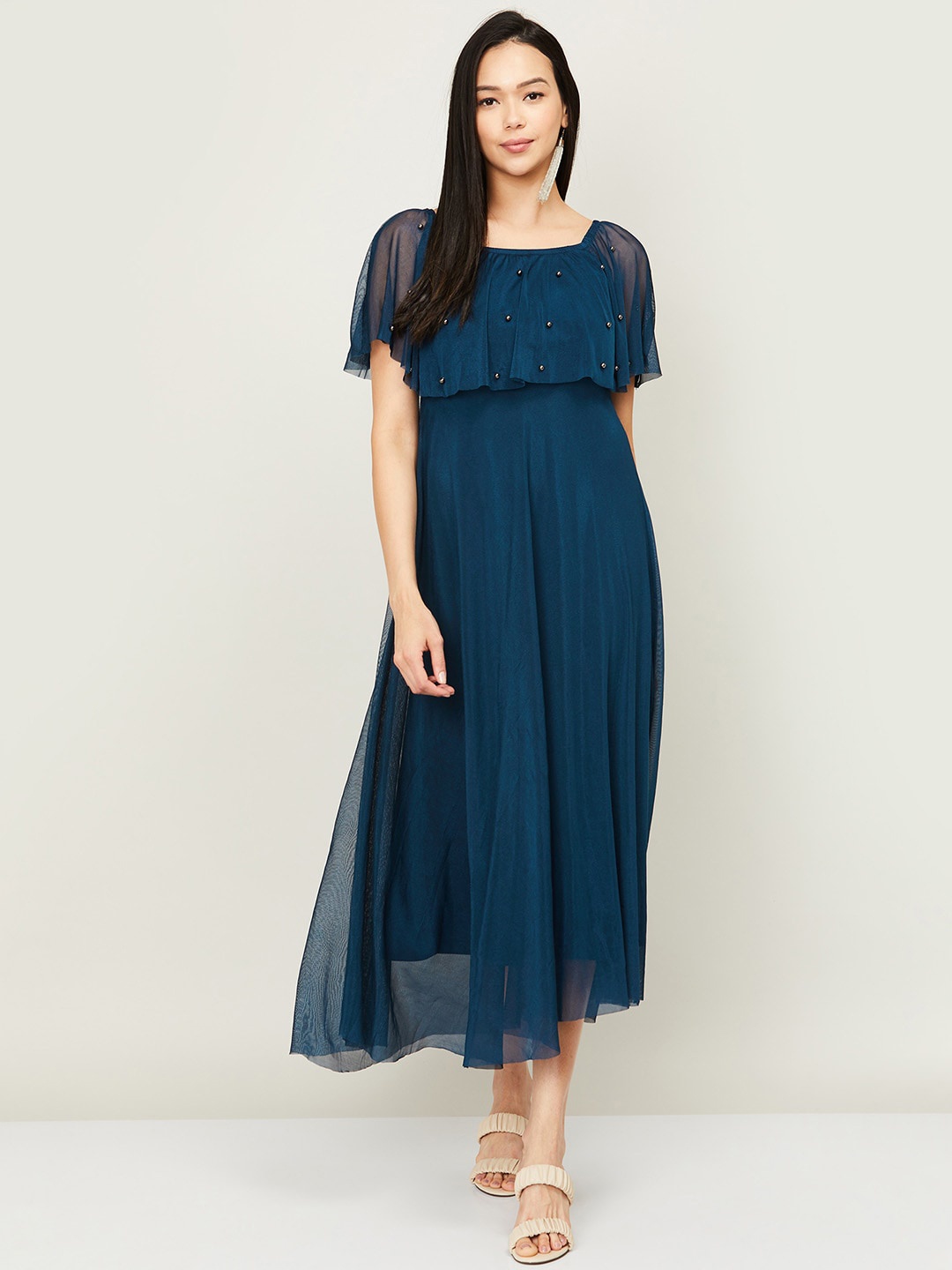 

CODE by Lifestyle Teal Blue Maxi Dress