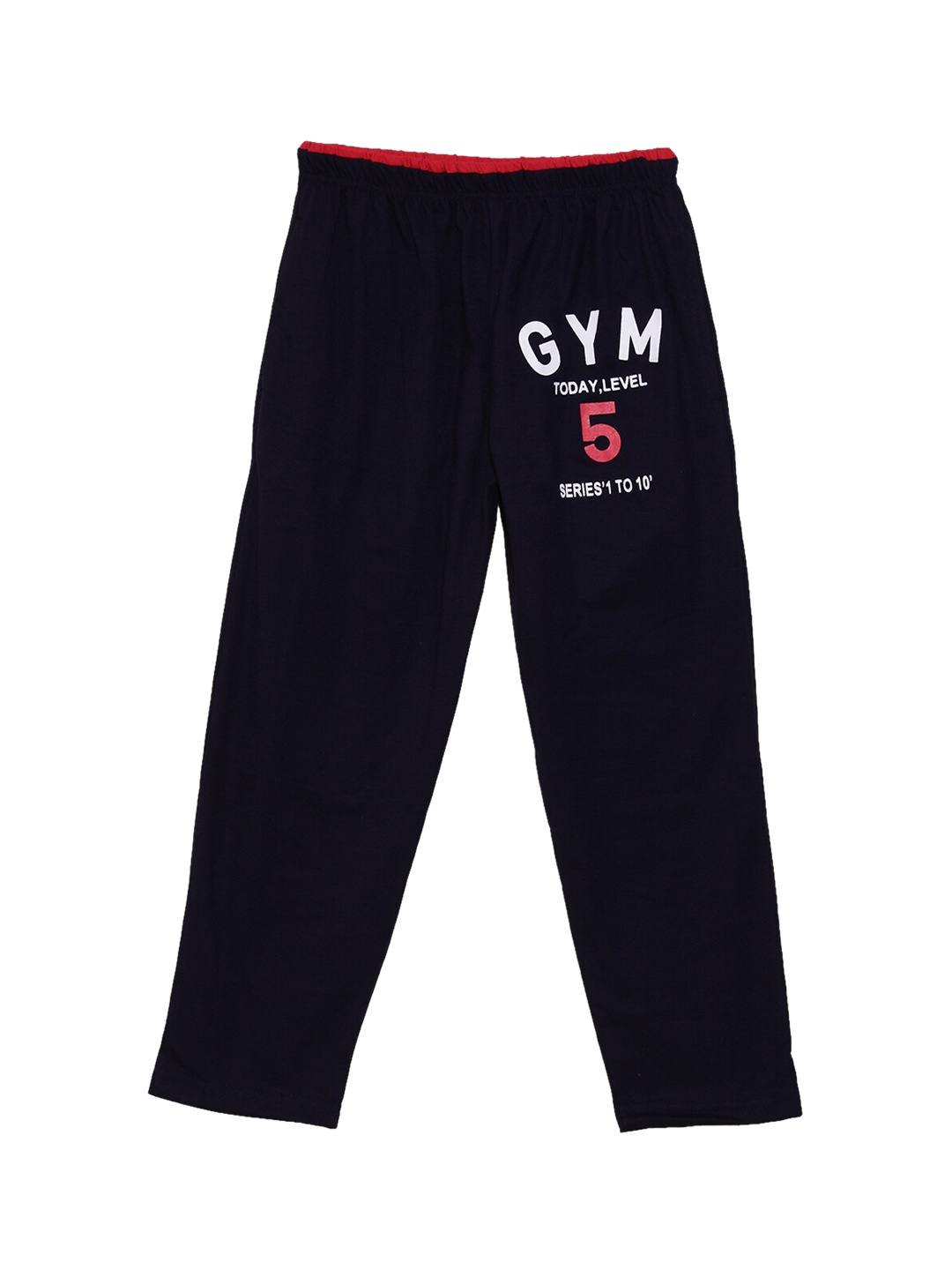 

Fashionable Girls Blue Printed Lounge Pant, Navy blue