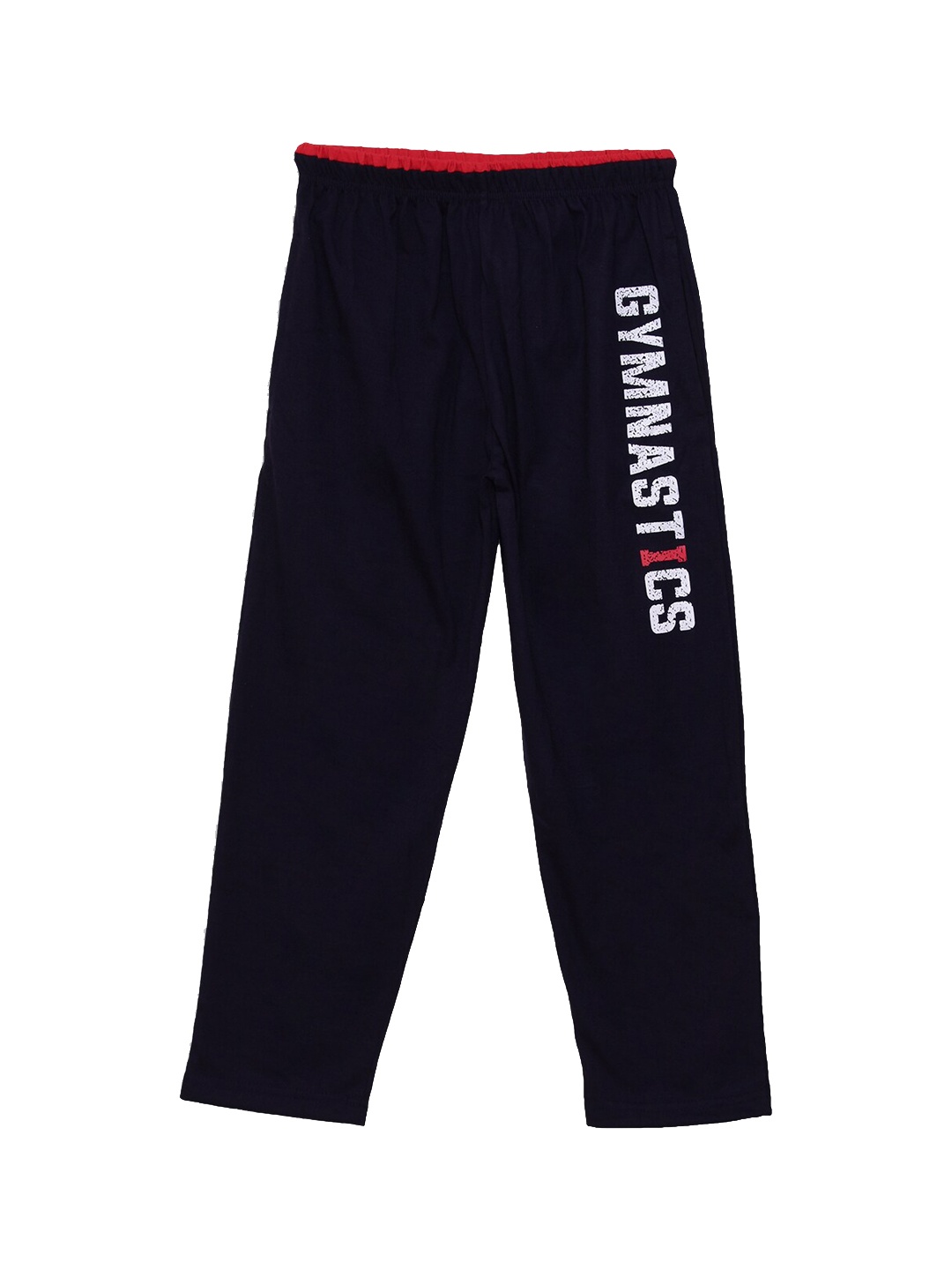 

Fashionable Girls Navy Blue Pure Cotton Track Pants