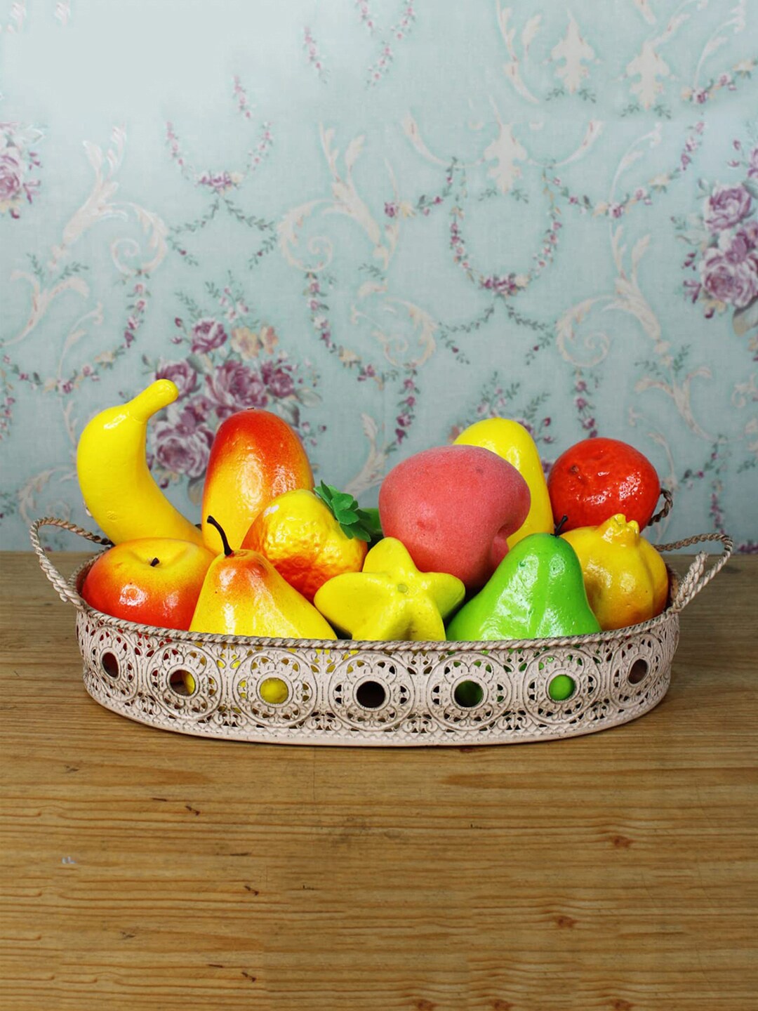 

Wonderland Set of 12 Artificial Fruits Home Decor, Multi