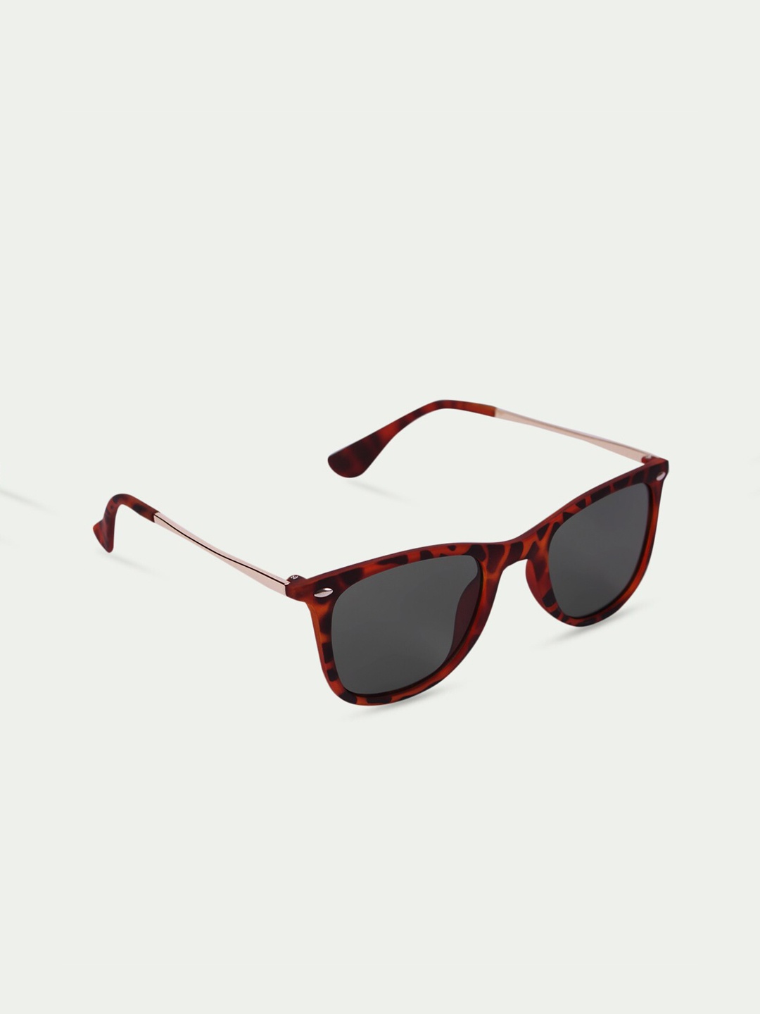 

FUZOKU Unisex Black Lens & Black Wayfarer UV Protected Lens Sunglasses