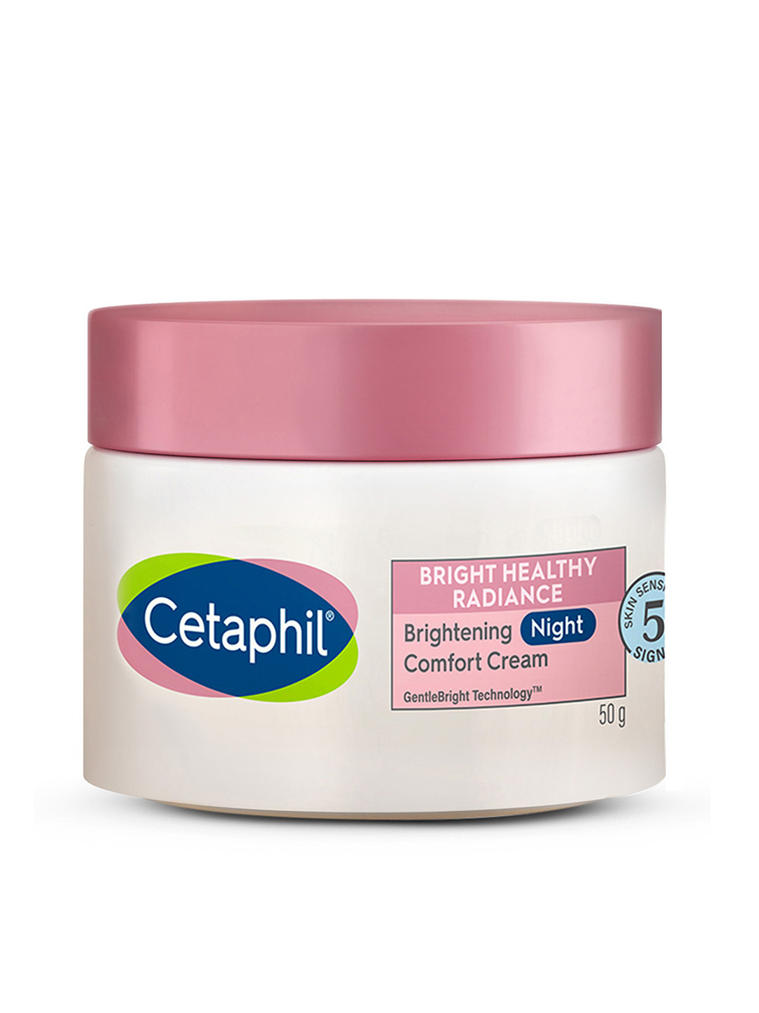 

Cetaphil Bright Healthy Radiance Night Cream for Uneven Skin Tone with Niacinamide - 50 g, Pink
