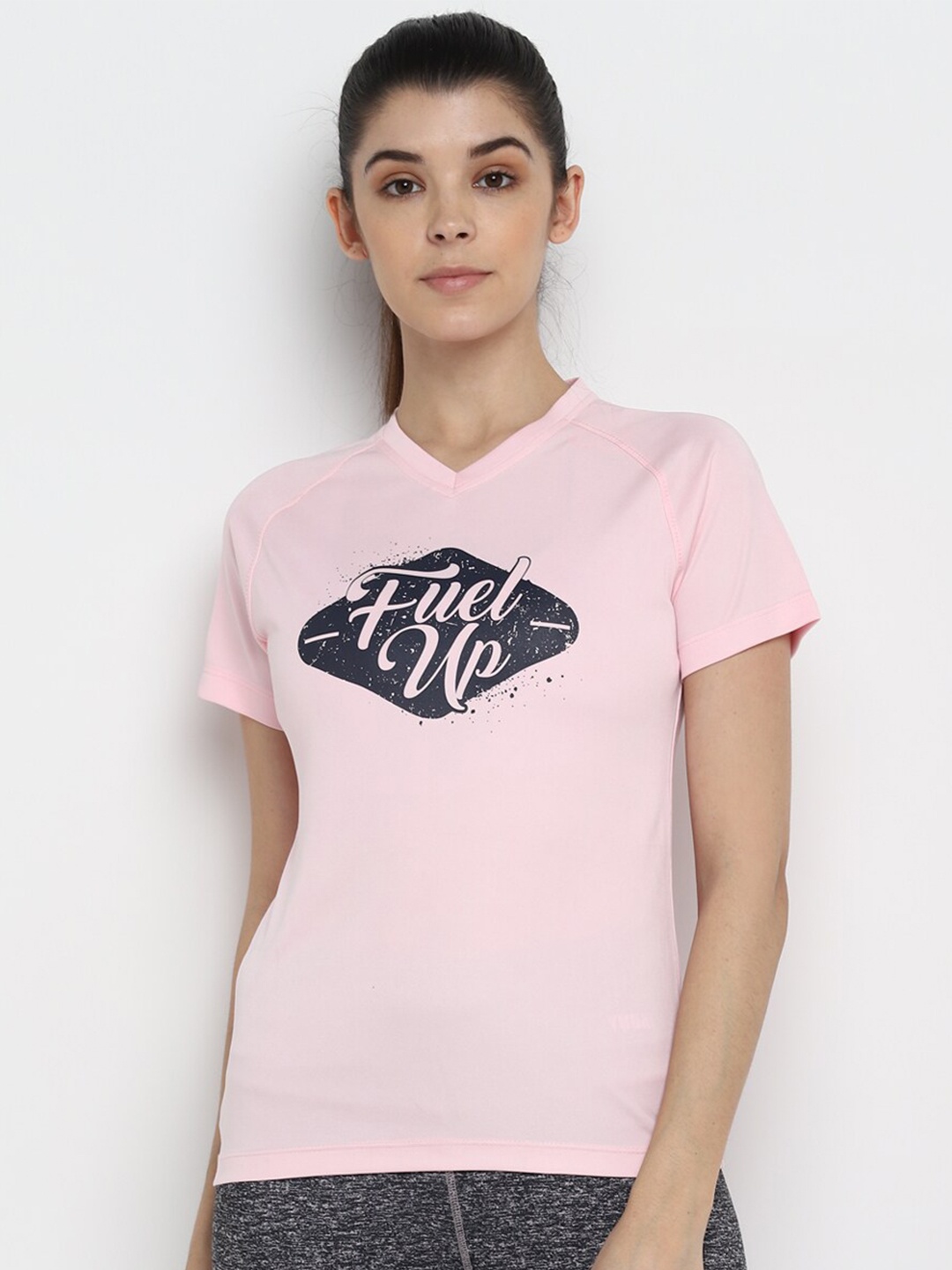 

Yuuki Women Pink Printed T-shirt