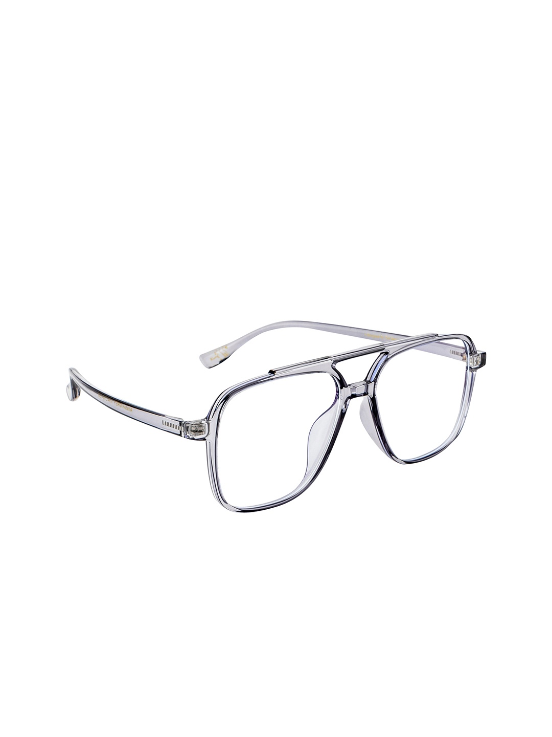 

Ted Smith Unisex Grey Blue Light Blocking Computer Aviator Frames TSI-B007_GRY