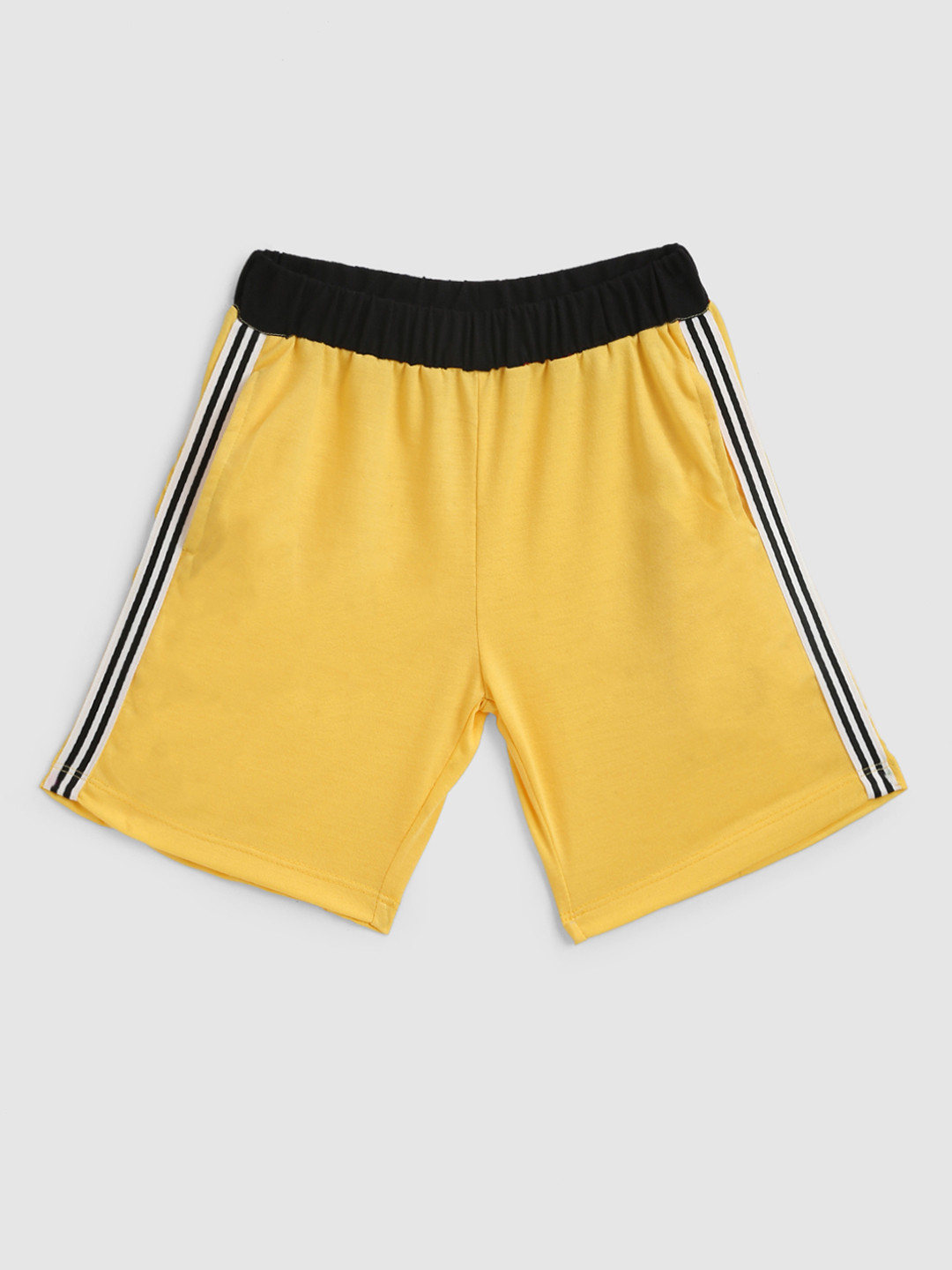 

YK Boys Yellow Solid Outdoor Shorts