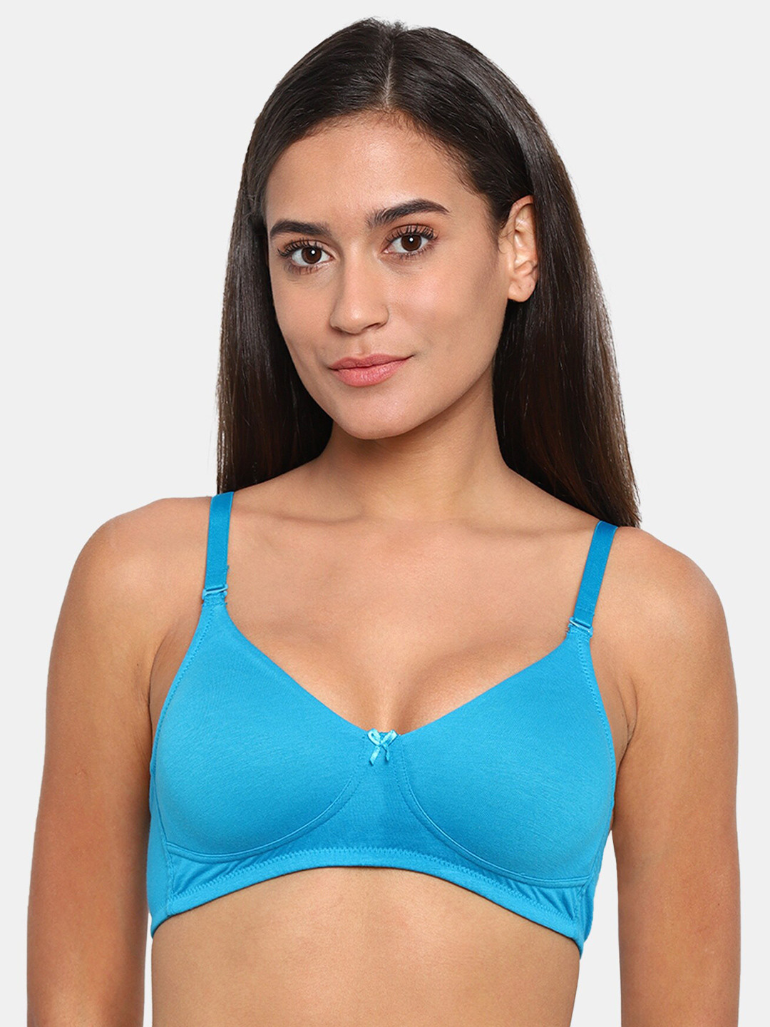 

Rosaline by Zivame Blue Solid Bra