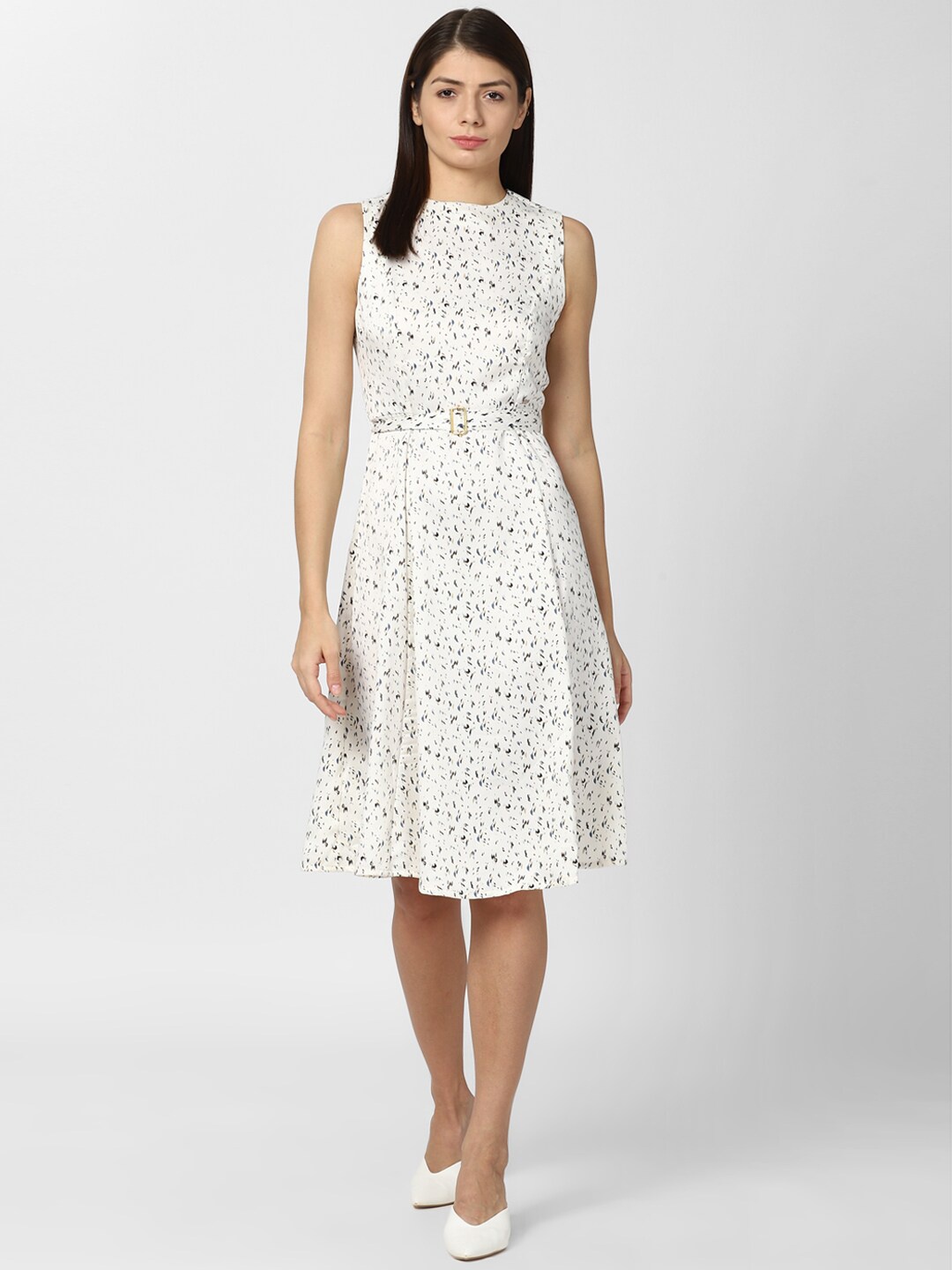 

Van Heusen Woman White Floral Dress