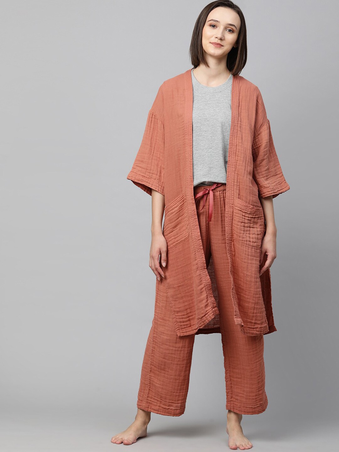 

Chemistry Woman Rust Night suit
