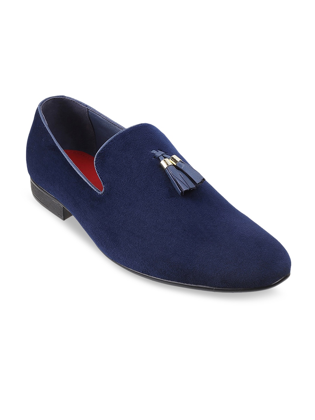 

Metro Men Blue Solid Formal Loafers