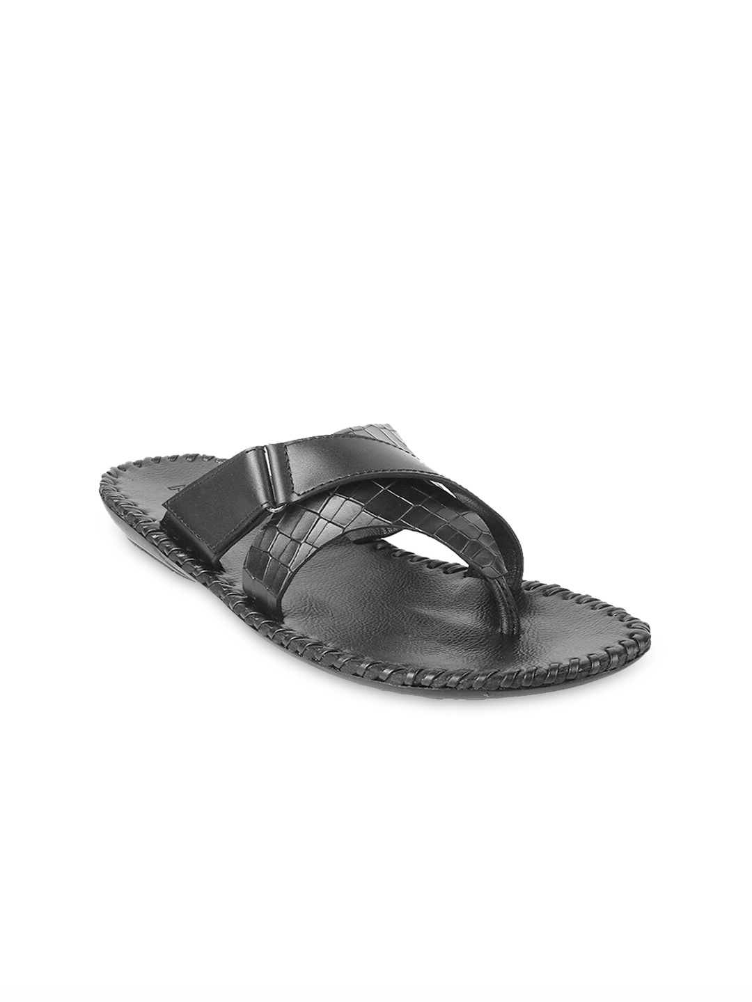 

Mochi Men Black Comfort Sandals