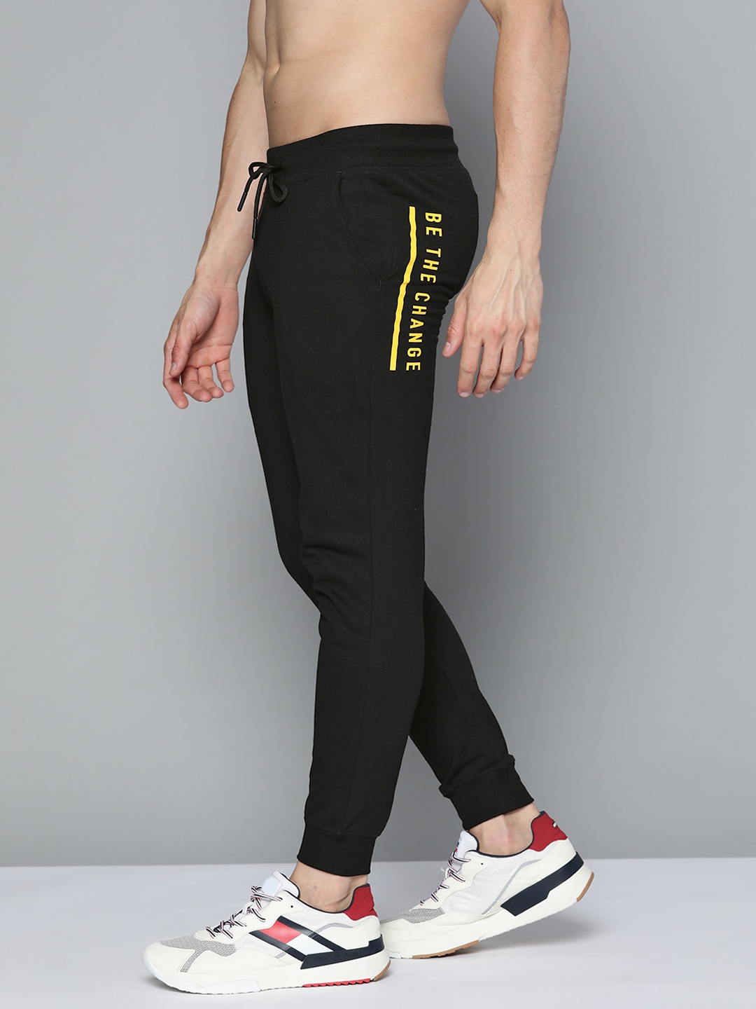 

HERE&NOW Men Black Joggers