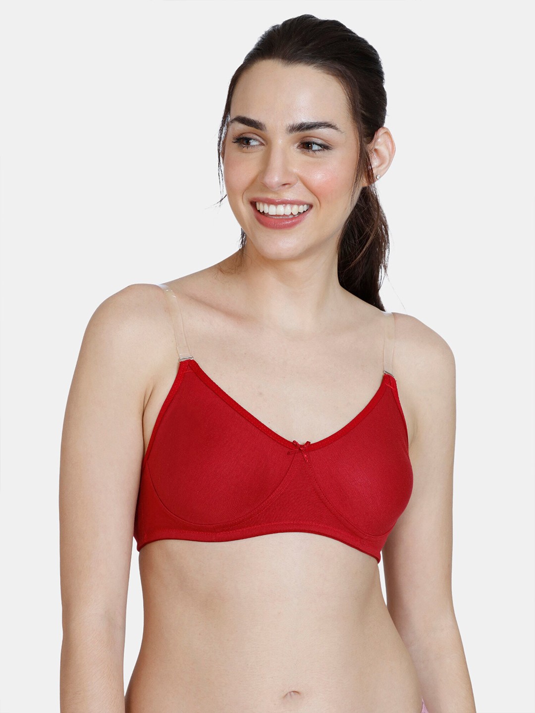 

Rosaline by Zivame Red T-shirt Bra