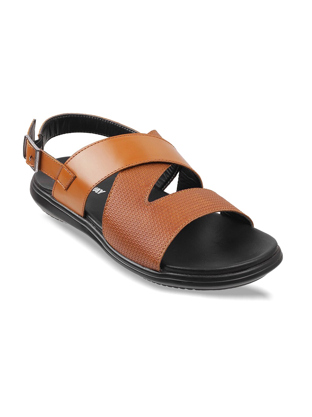 

WALKWAY by Metro Men Tan Comfort Sandals