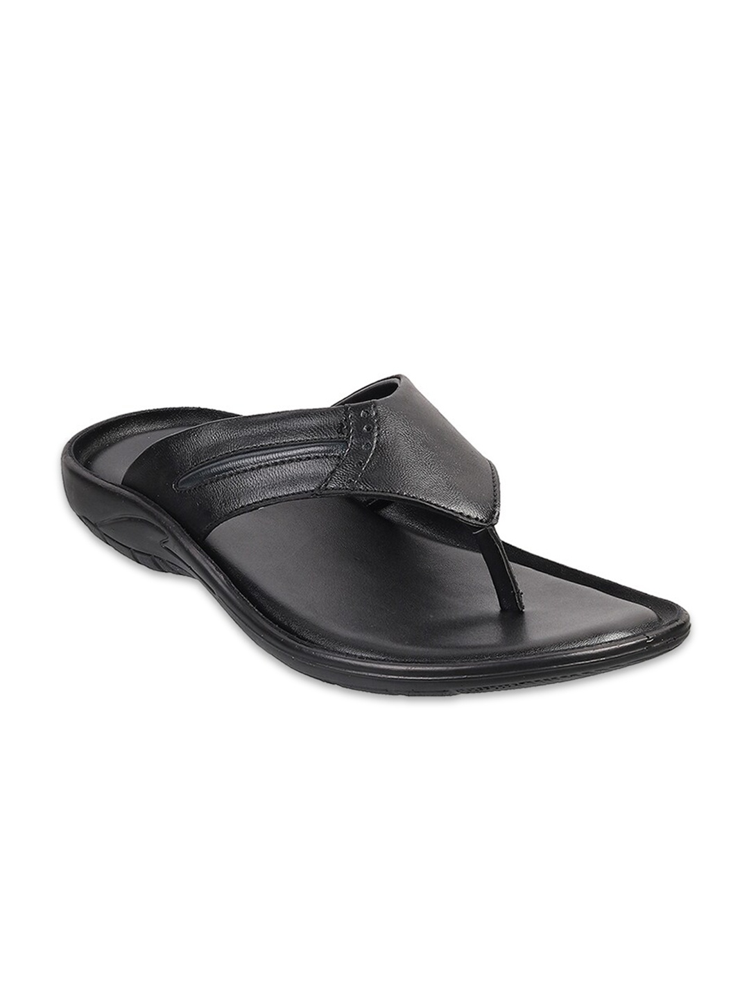 

WALKWAY by Metro Men Black Comfort Sandals