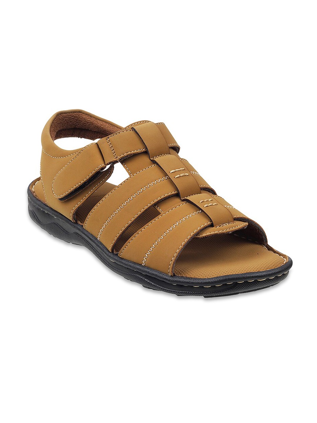 

WALKWAY by Metro Men Beige Comfort Sandals