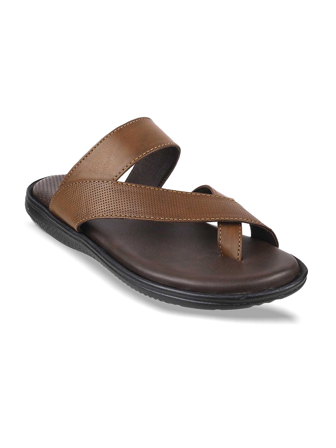 

WALKWAY by Metro Men Tan Comfort Sandals