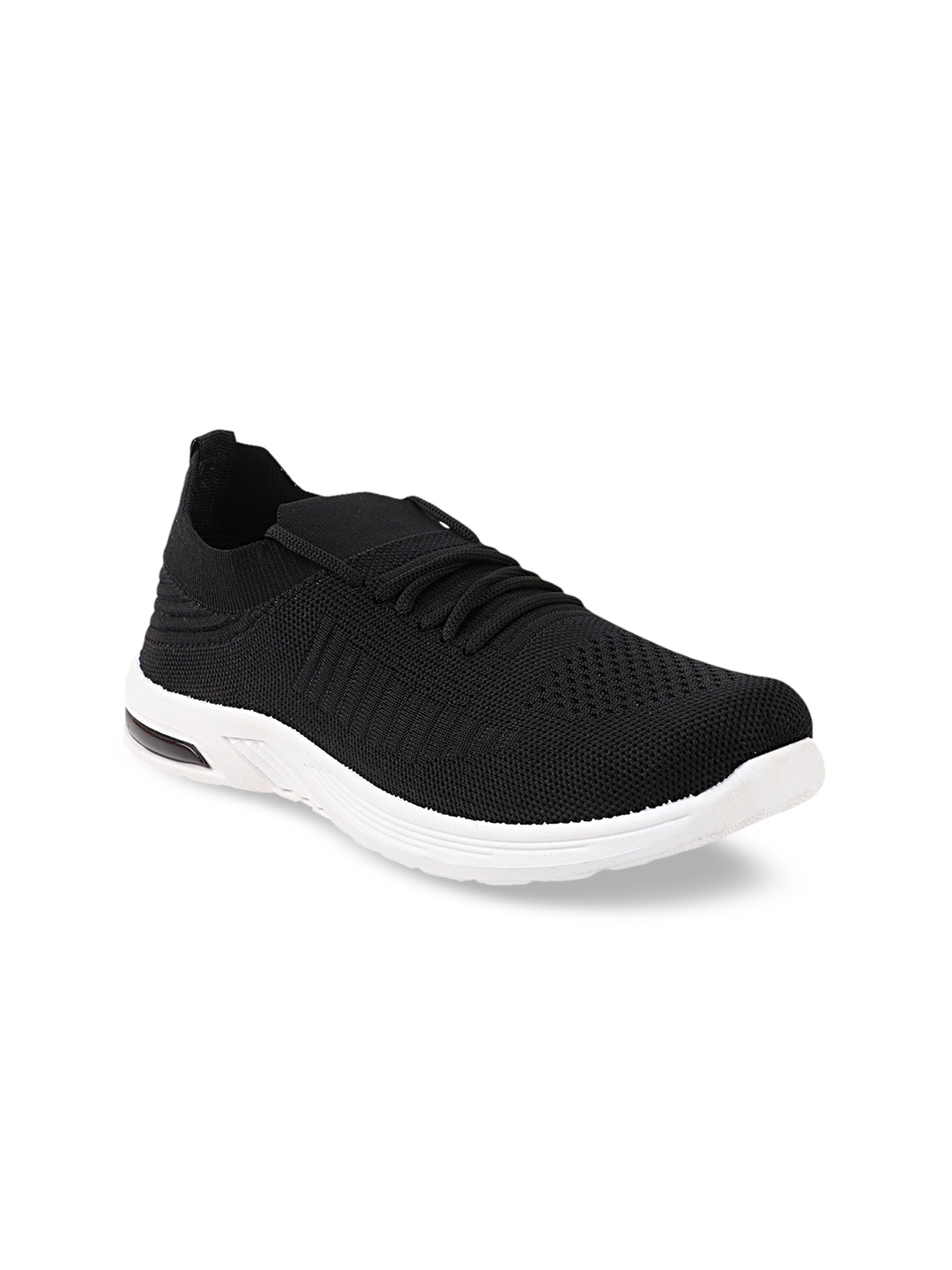

Try Me Women Black Woven Design Sneakers