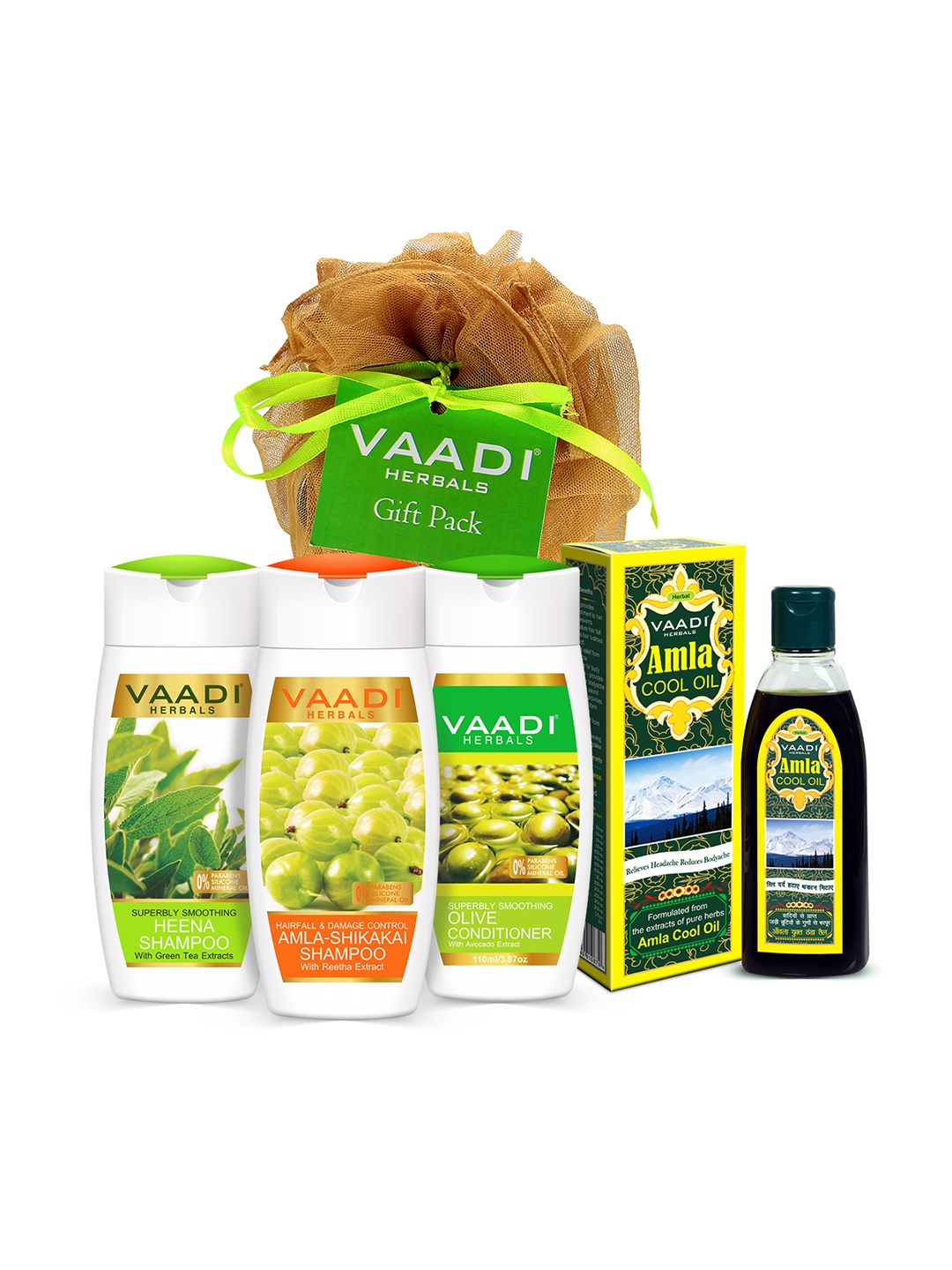 

Vaadi Herbals Shiny Hair Gift Pack, White