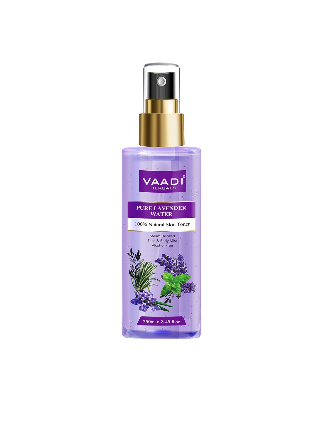 

Vaadi Herbals Lavender Water - 100% Natural & Pure Skin Toner - 250ml