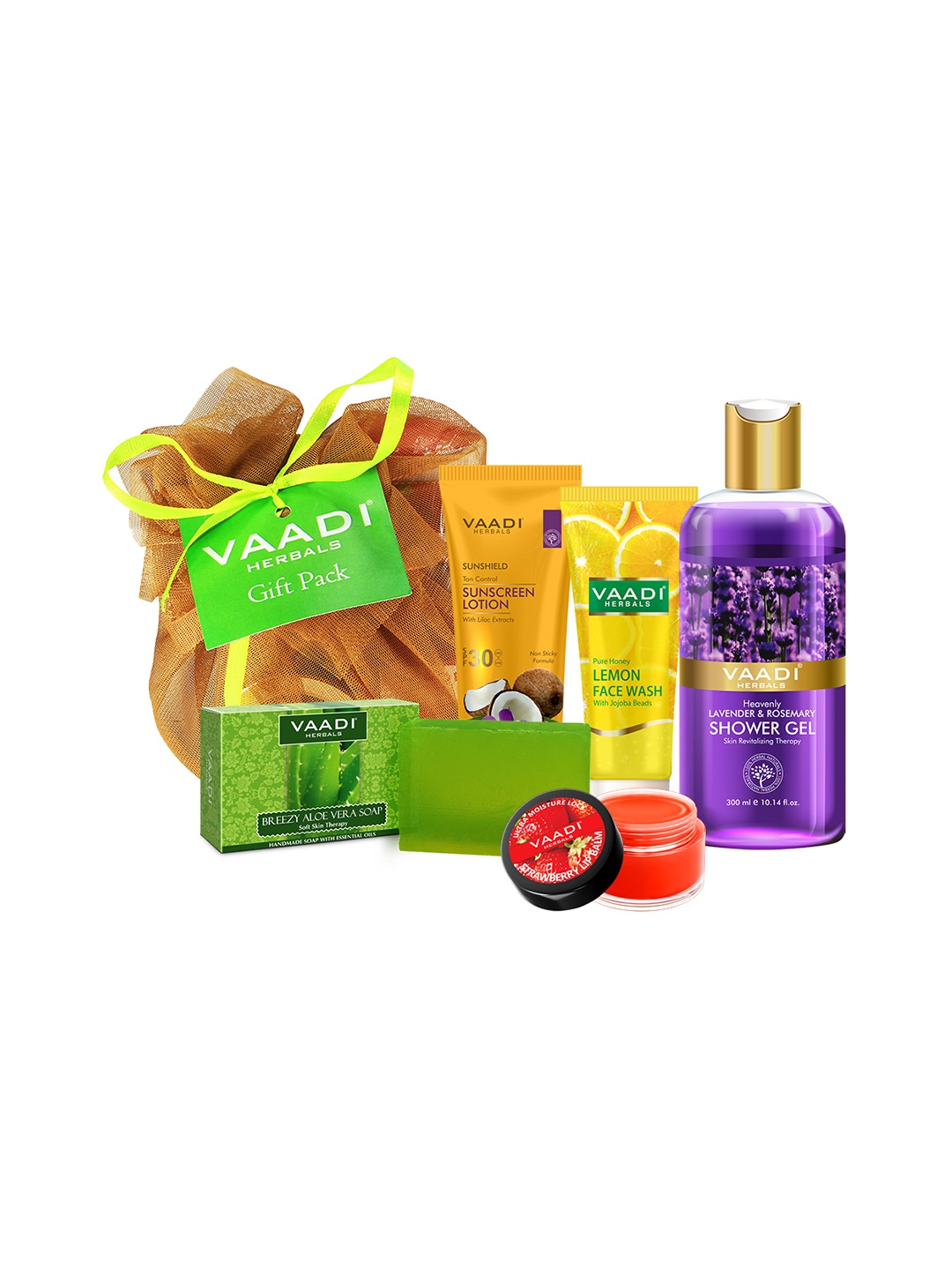 

Vaadi Herbals All Purpose Complete Skin Care Travel Kit, Multi