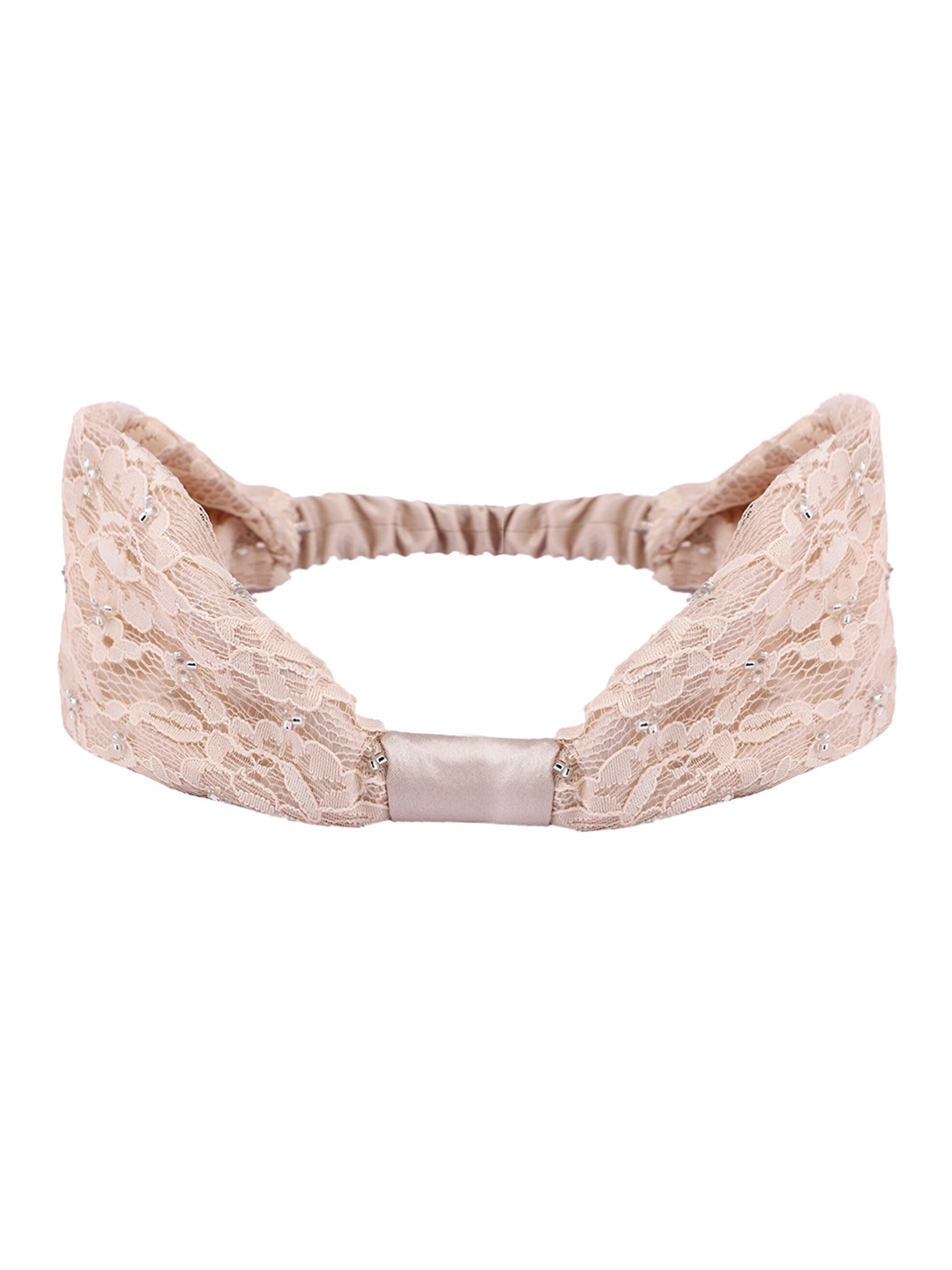 

MASQ Girls Beige Embellished Hairband