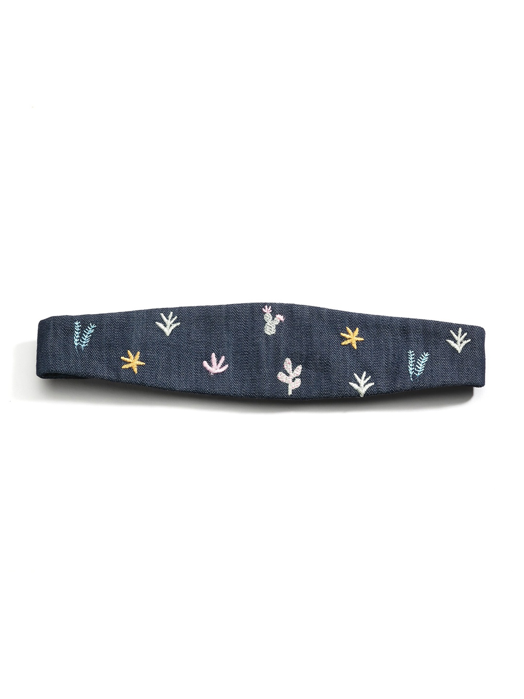 

MASQ Girls Blue & Yellow Embellished Hairband