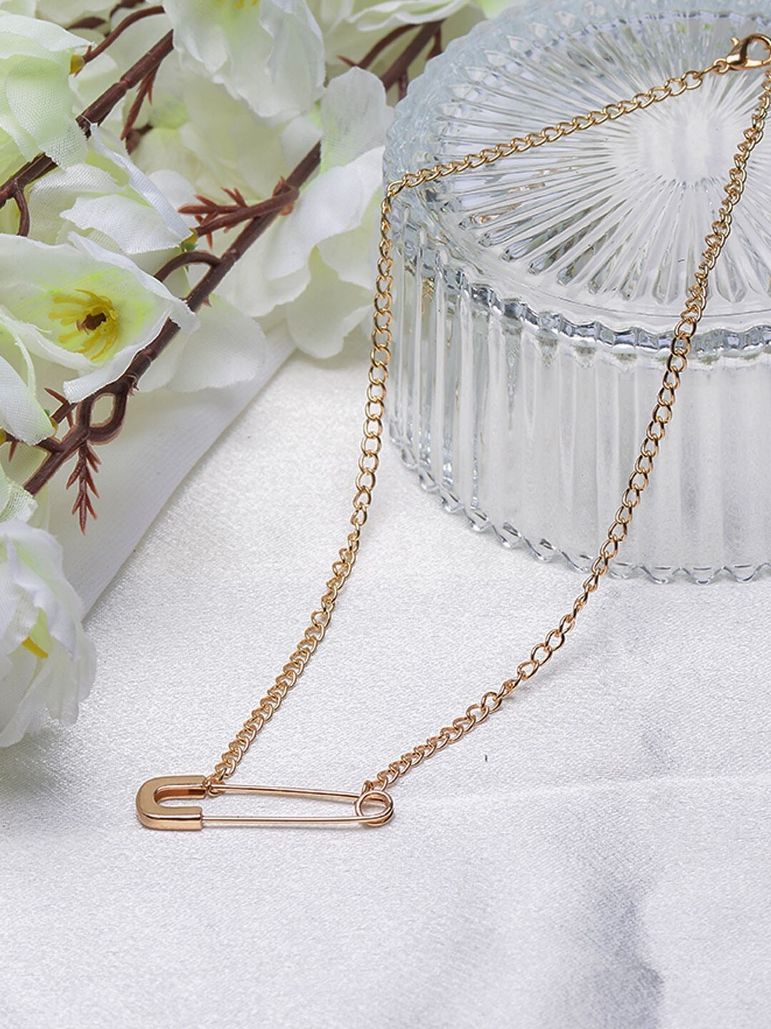 

POPLINS Gold-Toned Gold-Plated Chain