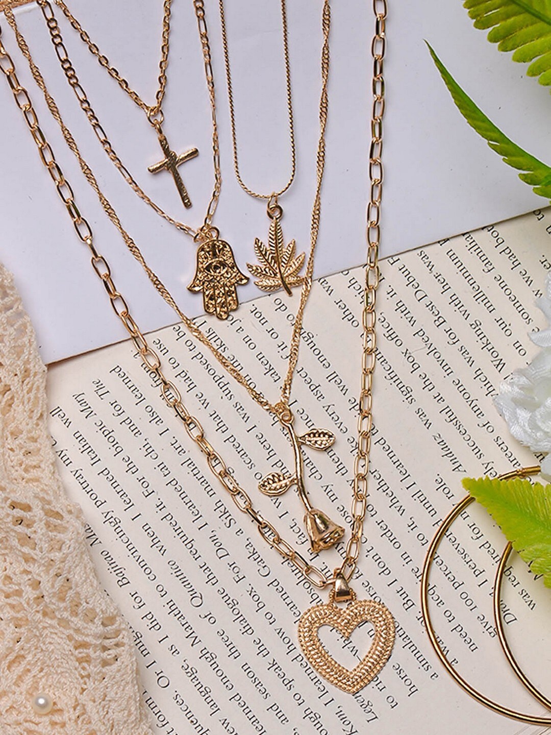 

POPLINS Women Gold-Toned Layered Necklace