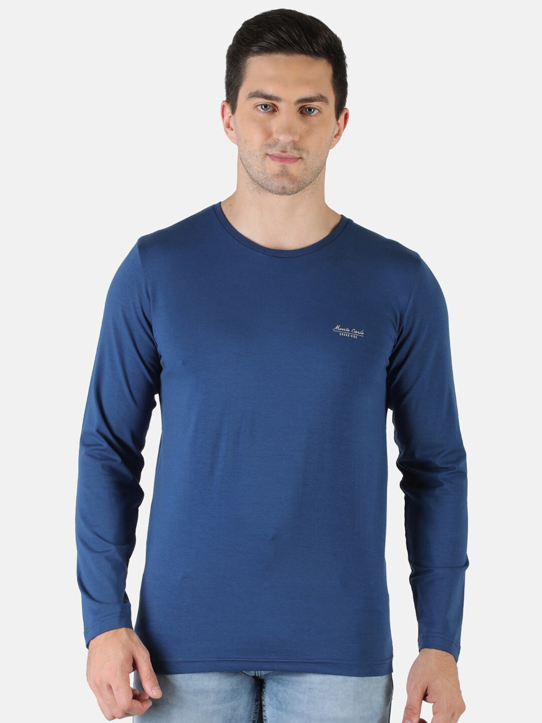 

Monte Carlo Men Navy Blue T-shirt