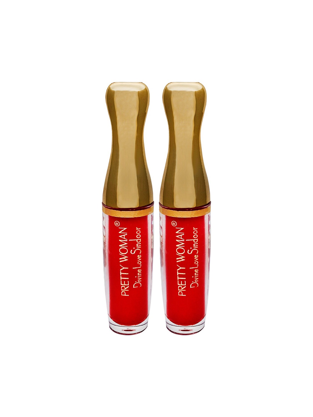 

Pretty Woman Set Of 2 Divine Love Liquid Sindoor 4ml each - Red