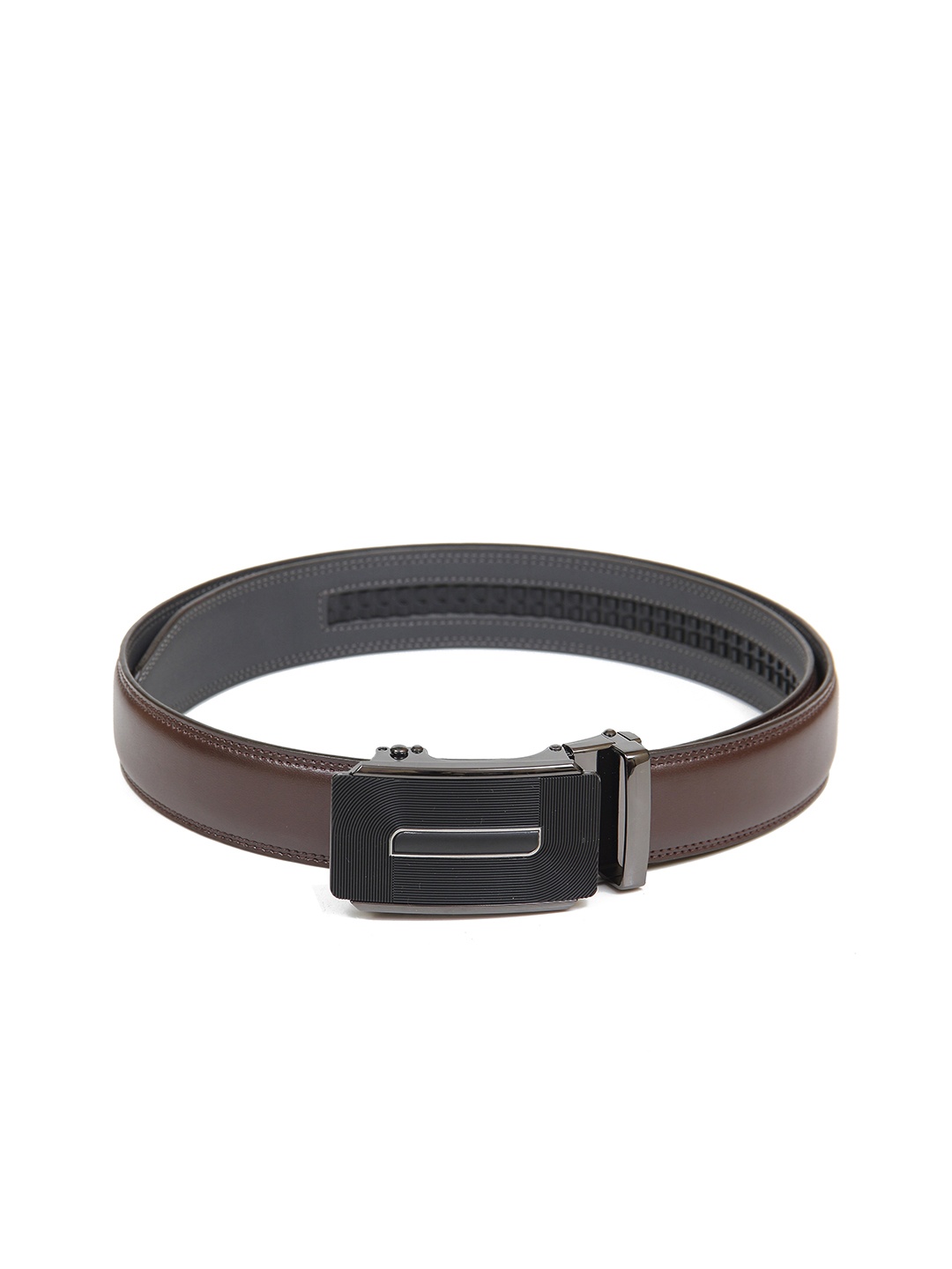 

Calvadoss Men Brown PU Belt