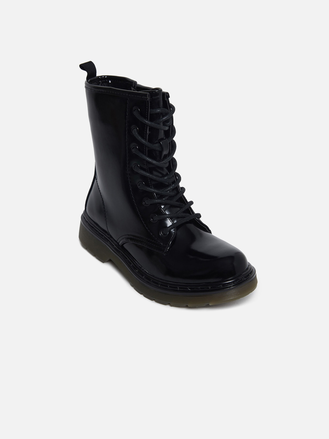 

Call It Spring Women Black Solid Flat Boots